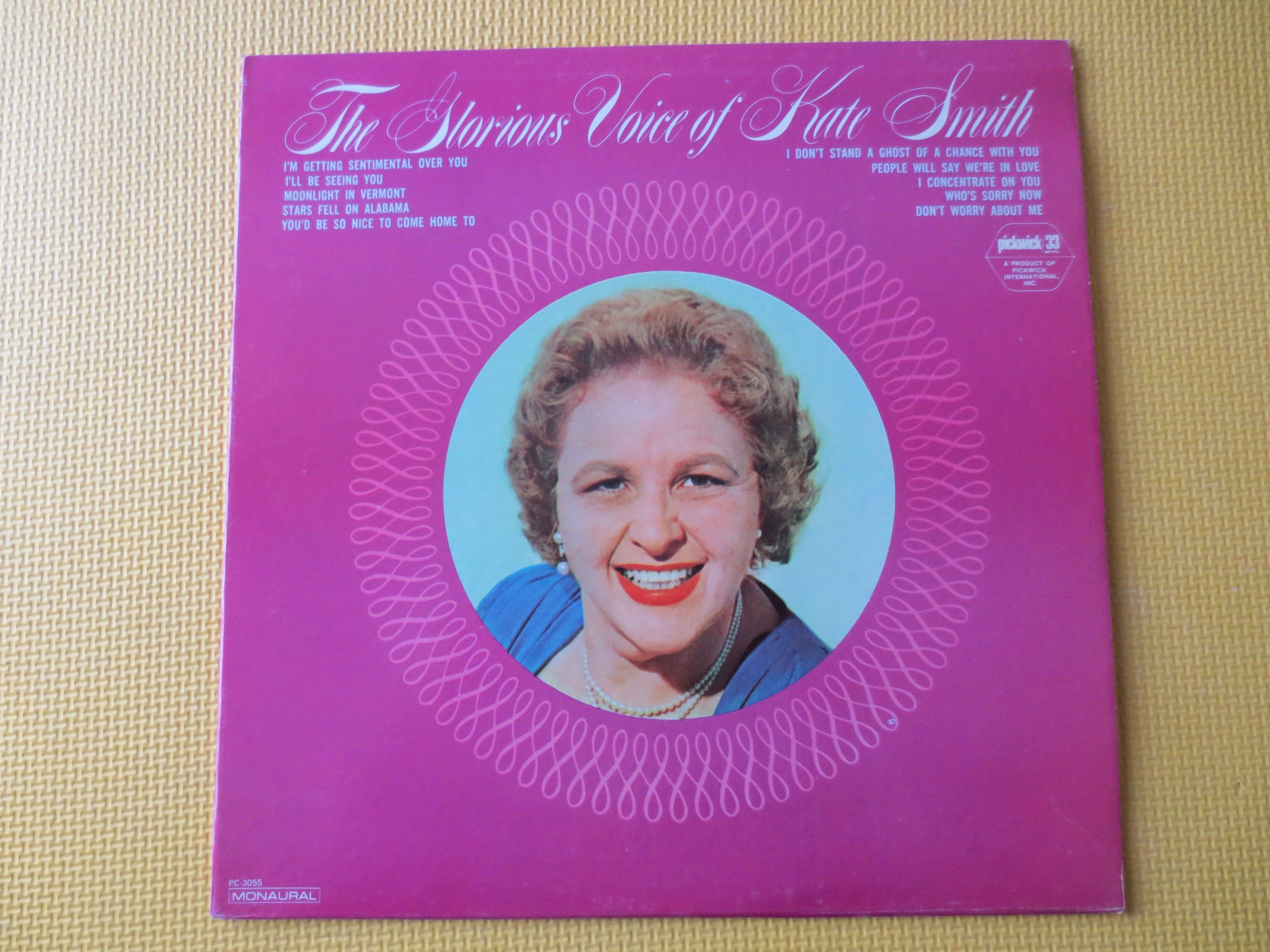 Kate Smith – The Glorious Voice of Kate Smith (1966) Vinyl LP