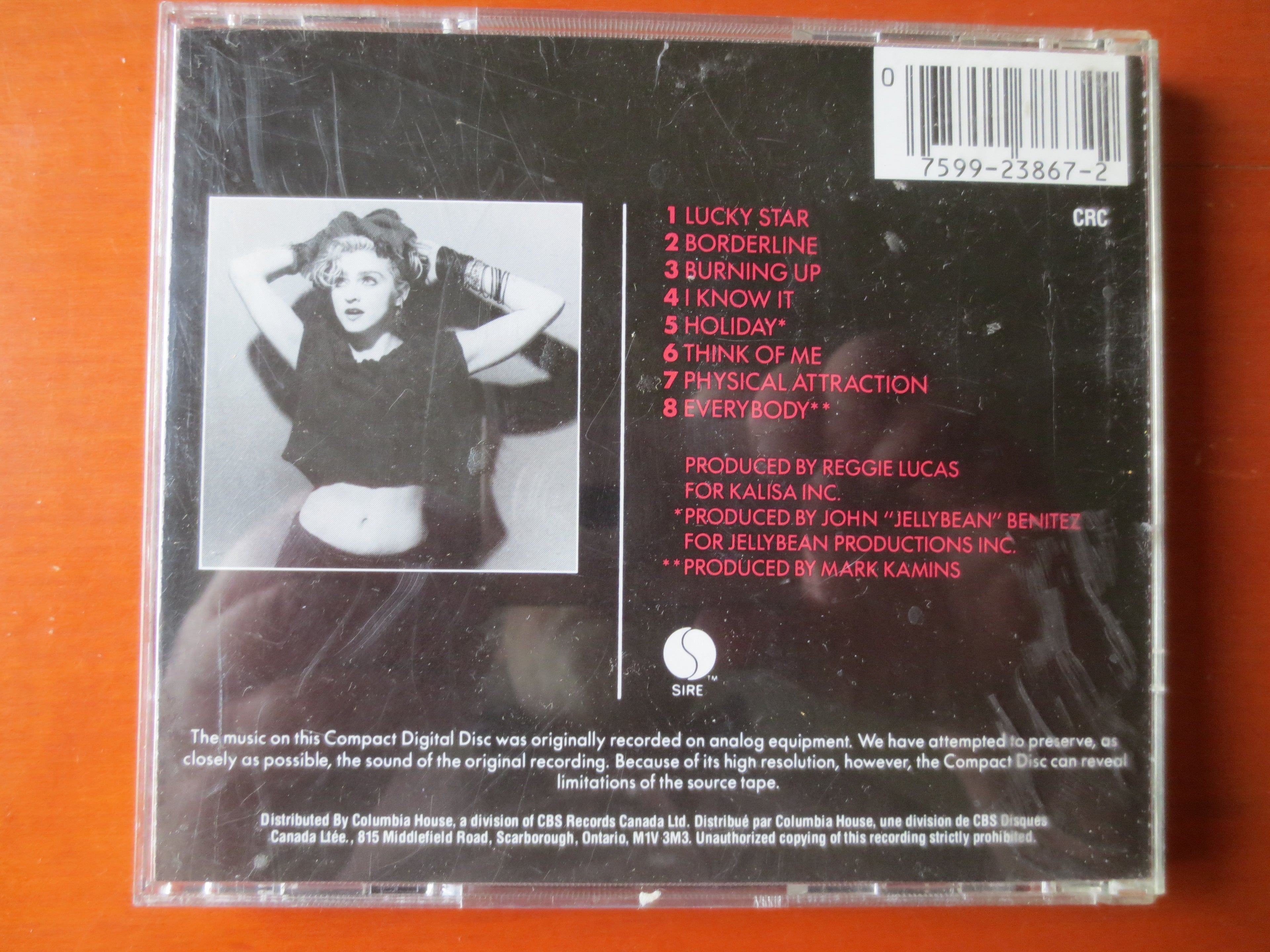 Madonna – Madonna (1983) CD