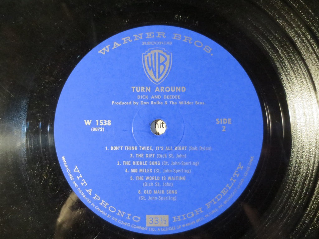 Dick and Dee Dee – Turn Around (1964) Vinyl LP