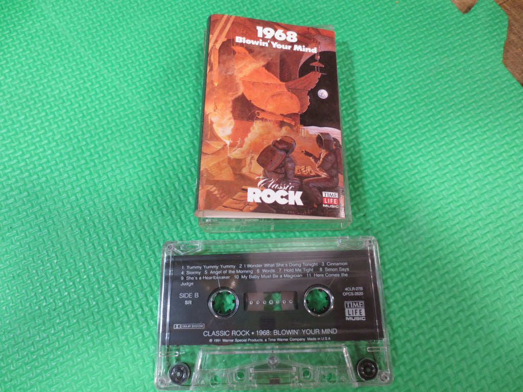 Time Life Classic Rock – 1968: Blowin' Your Mind (1991) Cassette