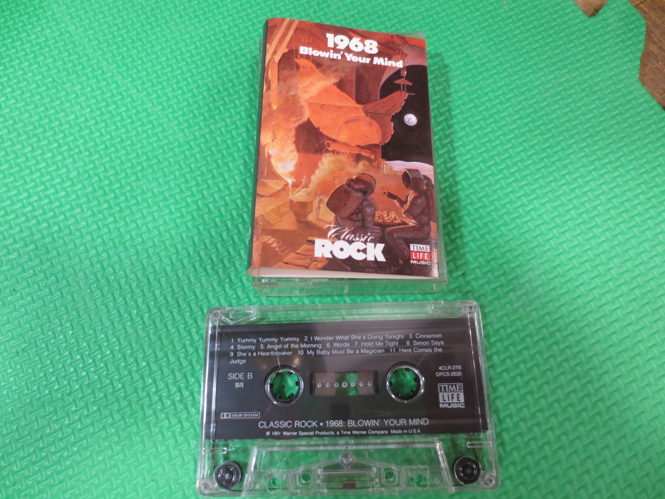 Time Life Classic Rock – 1968: Blowin' Your Mind (1991) Cassette