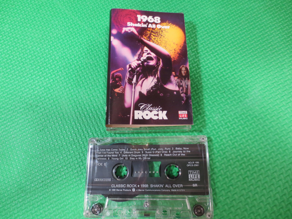 Time Life Classic Rock – 1968: Shakin' All Over (1989) Cassette