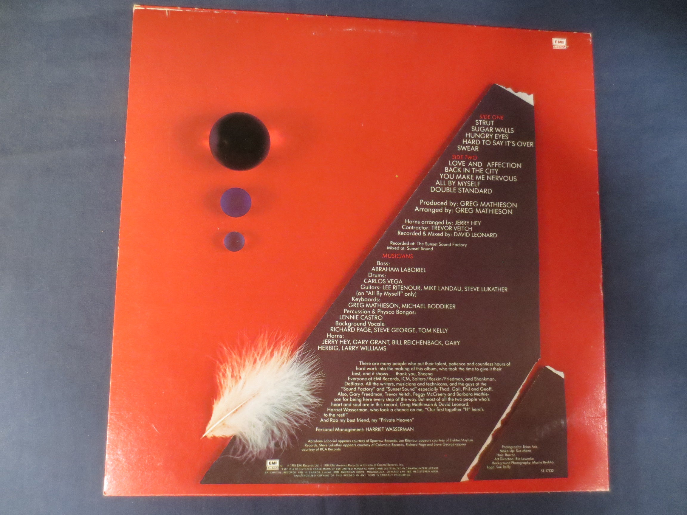 Sheena Easton – A Private Heaven (1984) Vinyl LP