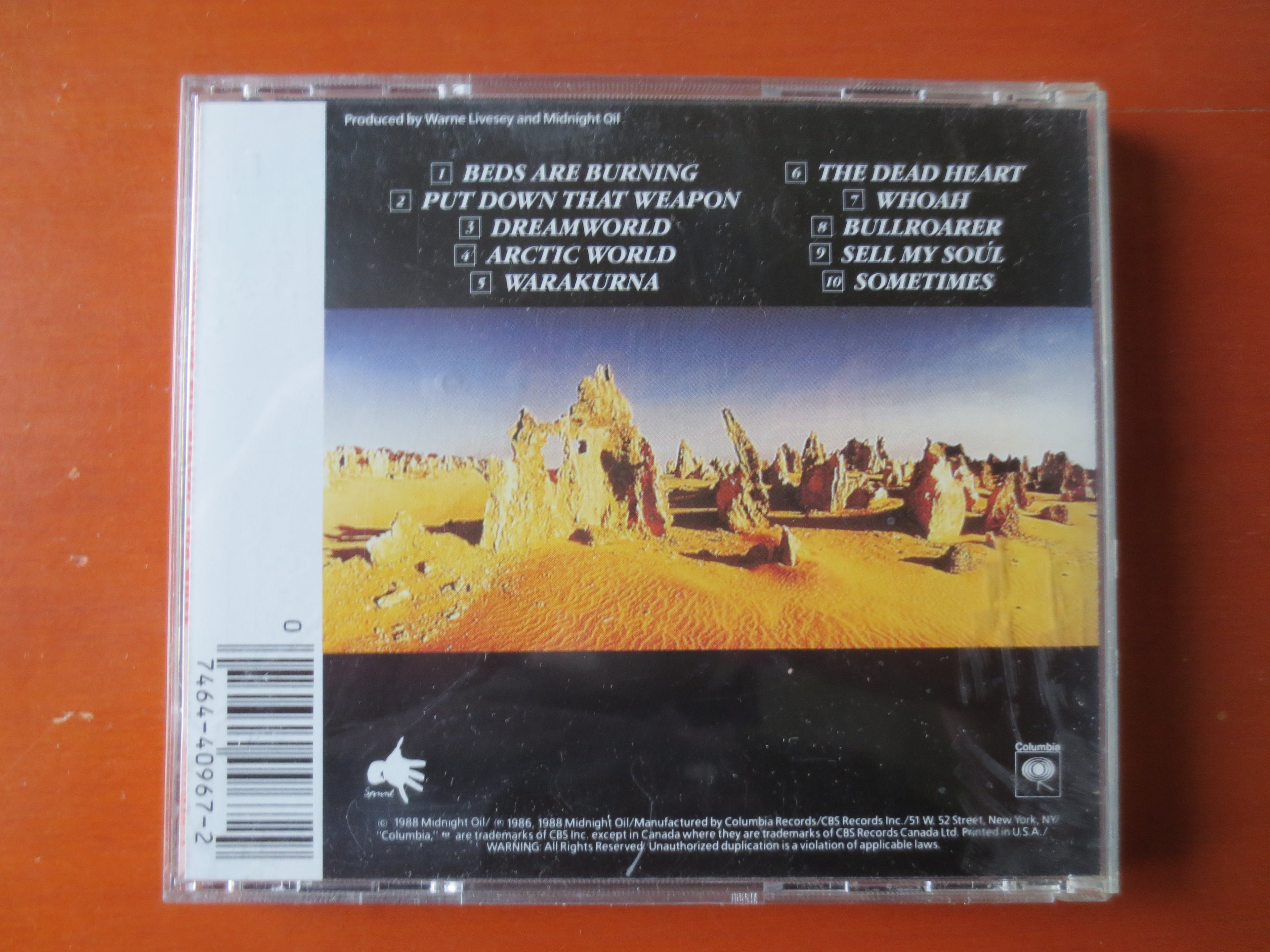 Midnight Oil – Diesel and Dust (1988) CD