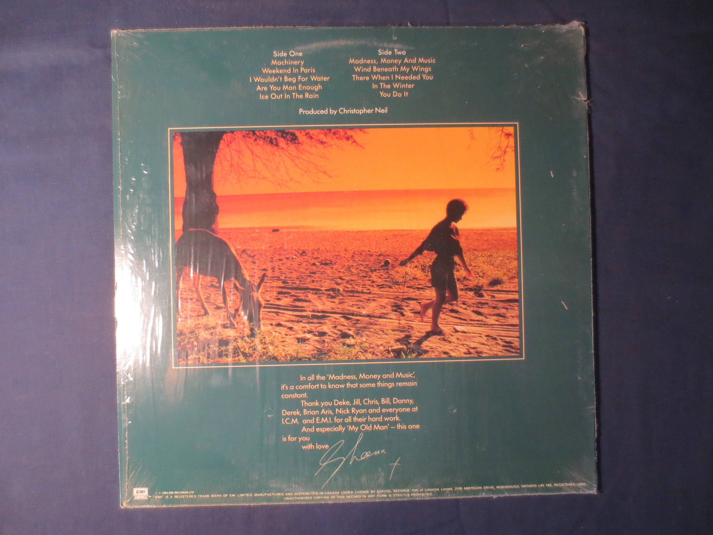 Sheena Easton – Madness, Money and Music (1982) Vinyl LP
