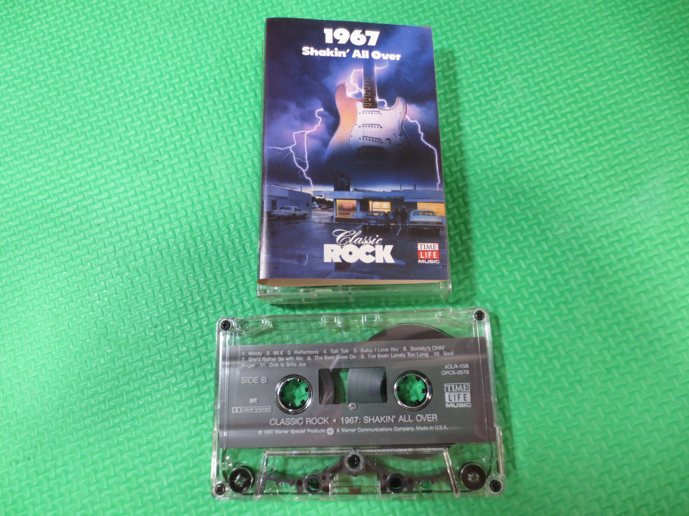 Time Life Classic Rock – 1967: Shakin' All Over (1989) Cassette
