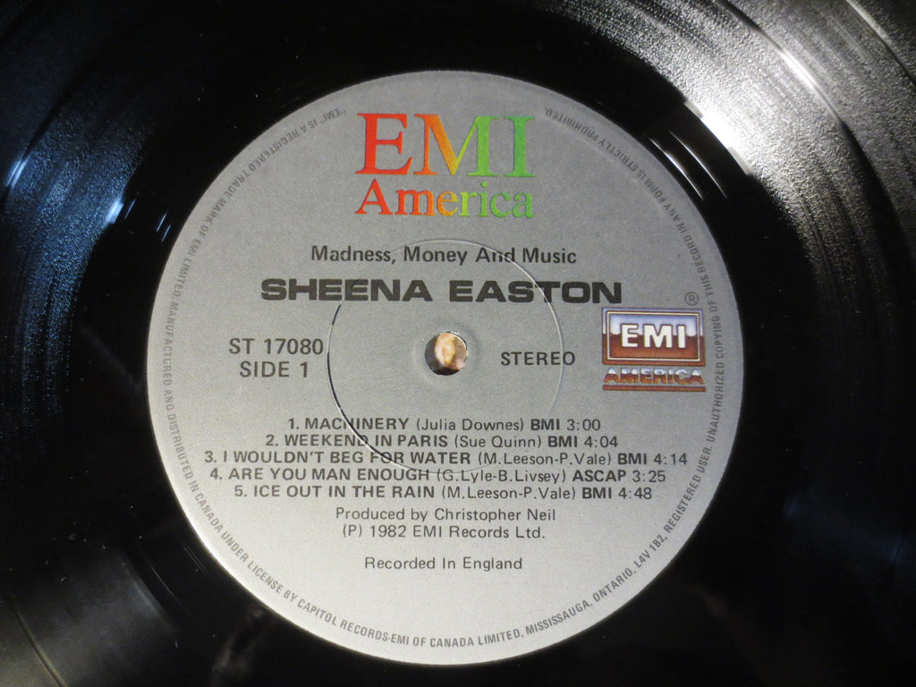 Sheena Easton – Madness, Money and Music (1982) Vinyl LP