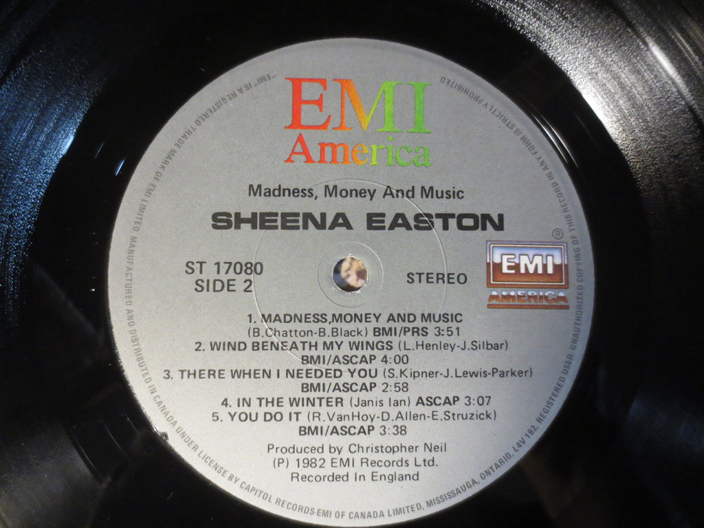 Sheena Easton – Madness, Money and Music (1982) Vinyl LP