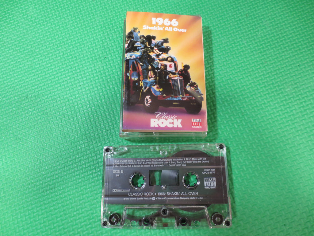 Time Life Classic Rock – 1966: Shakin' All Over (1989) Cassette
