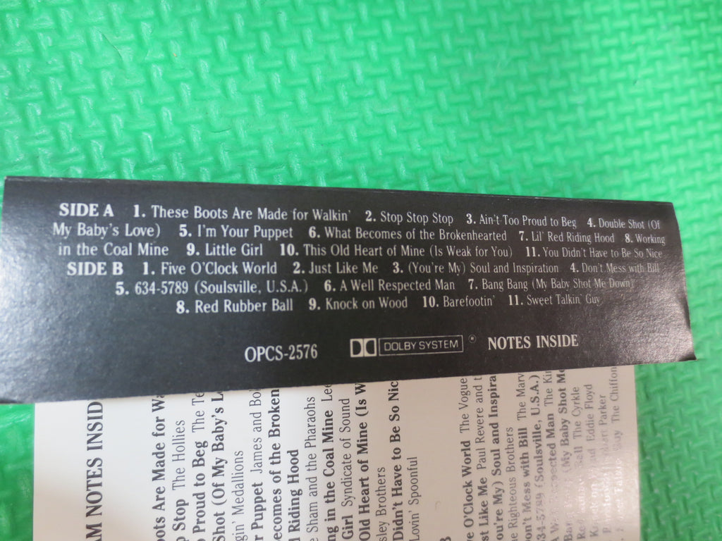 Time Life Classic Rock – 1966: Shakin' All Over (1989) Cassette