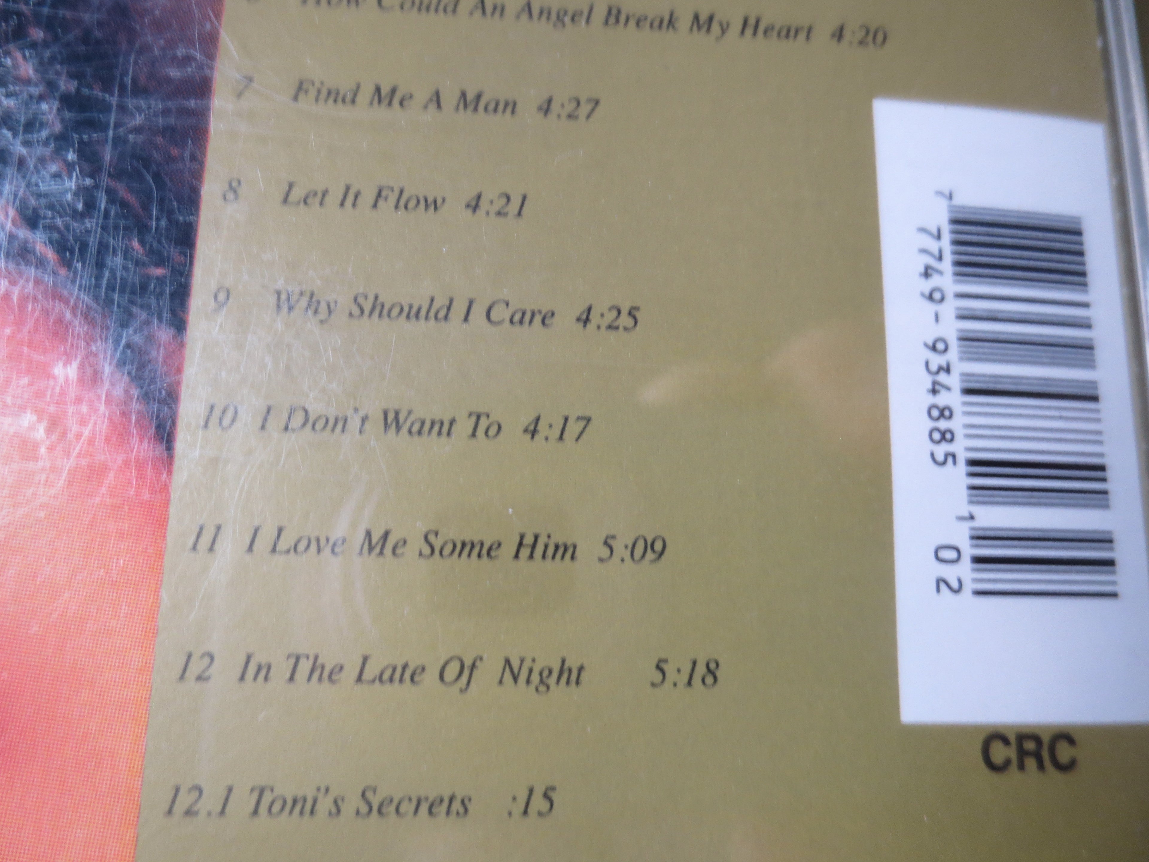 Toni Braxton – Secrets (1996) CD