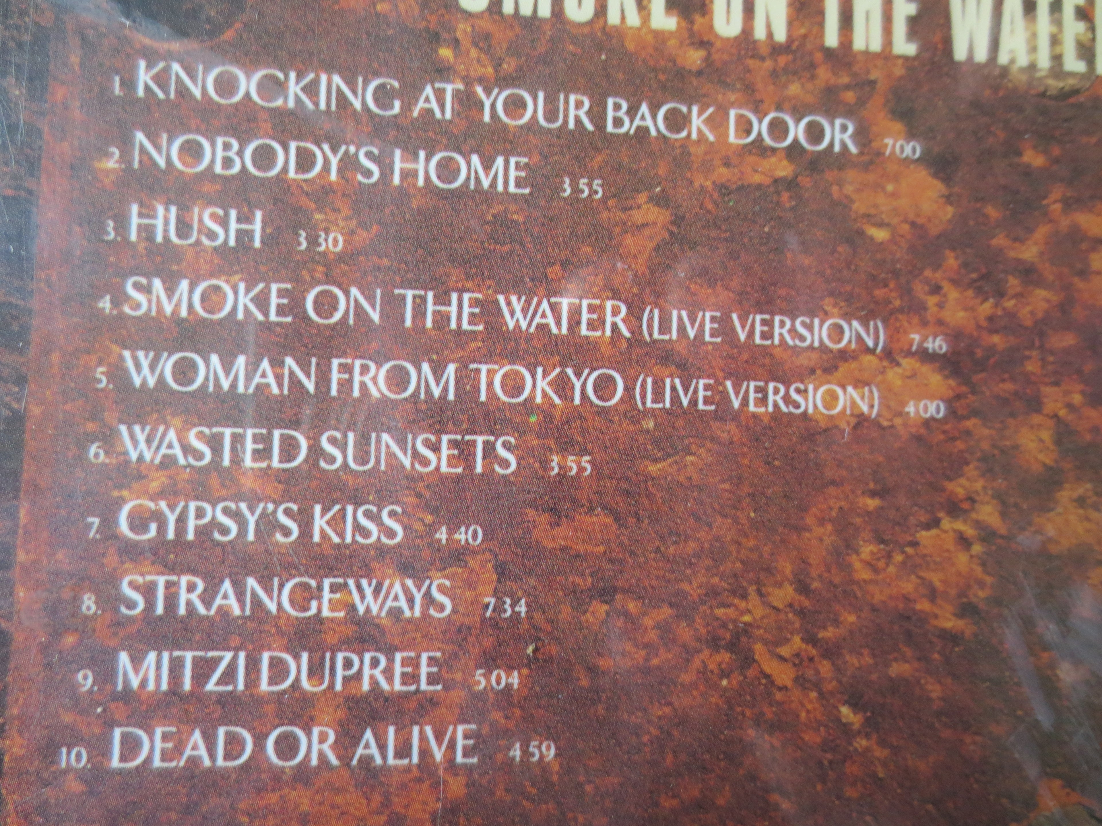 Deep Purple – Smoke on the Water (2001) CD