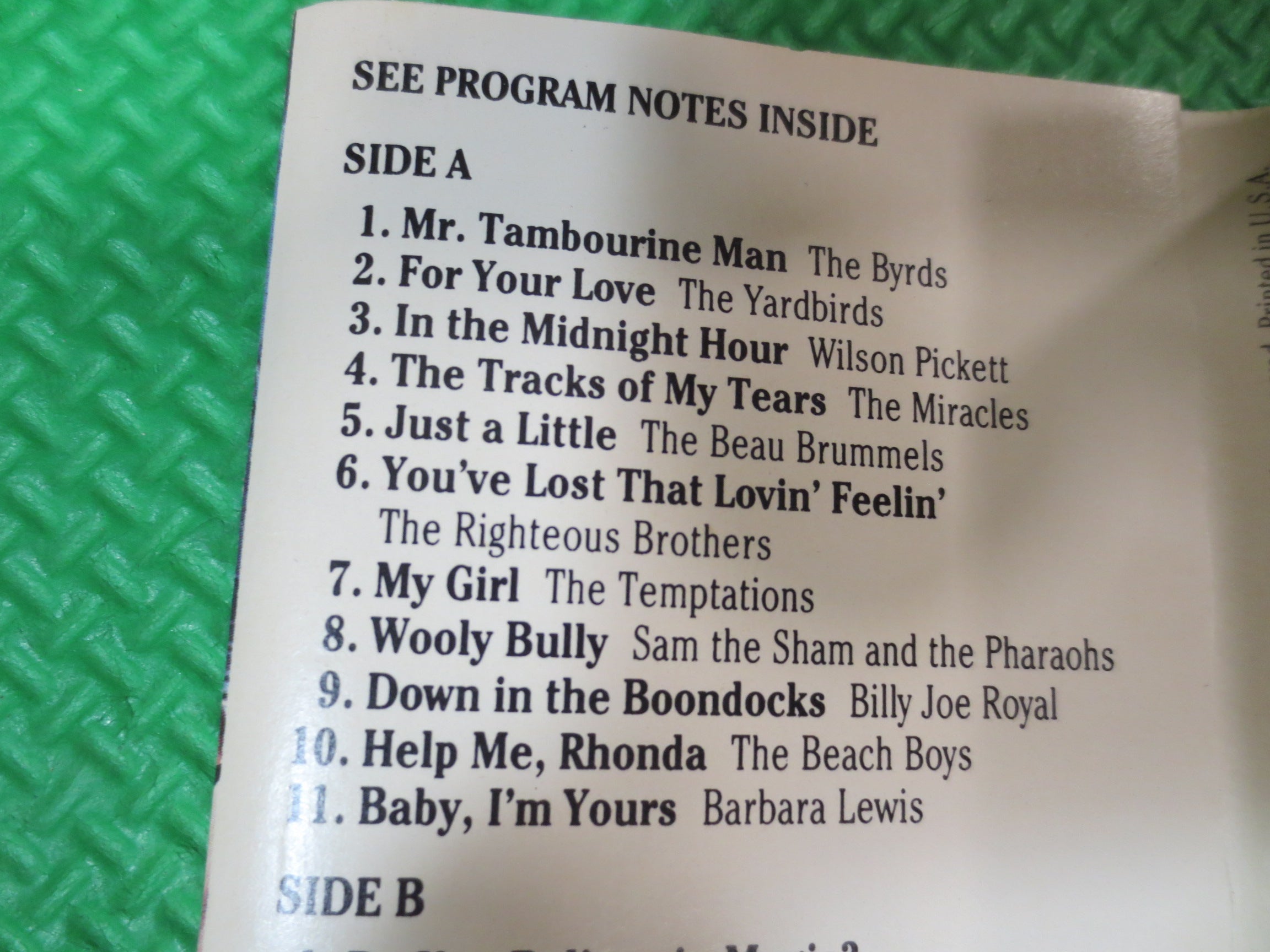 Time Life Classic Rock – 1965 (1987) Cassette