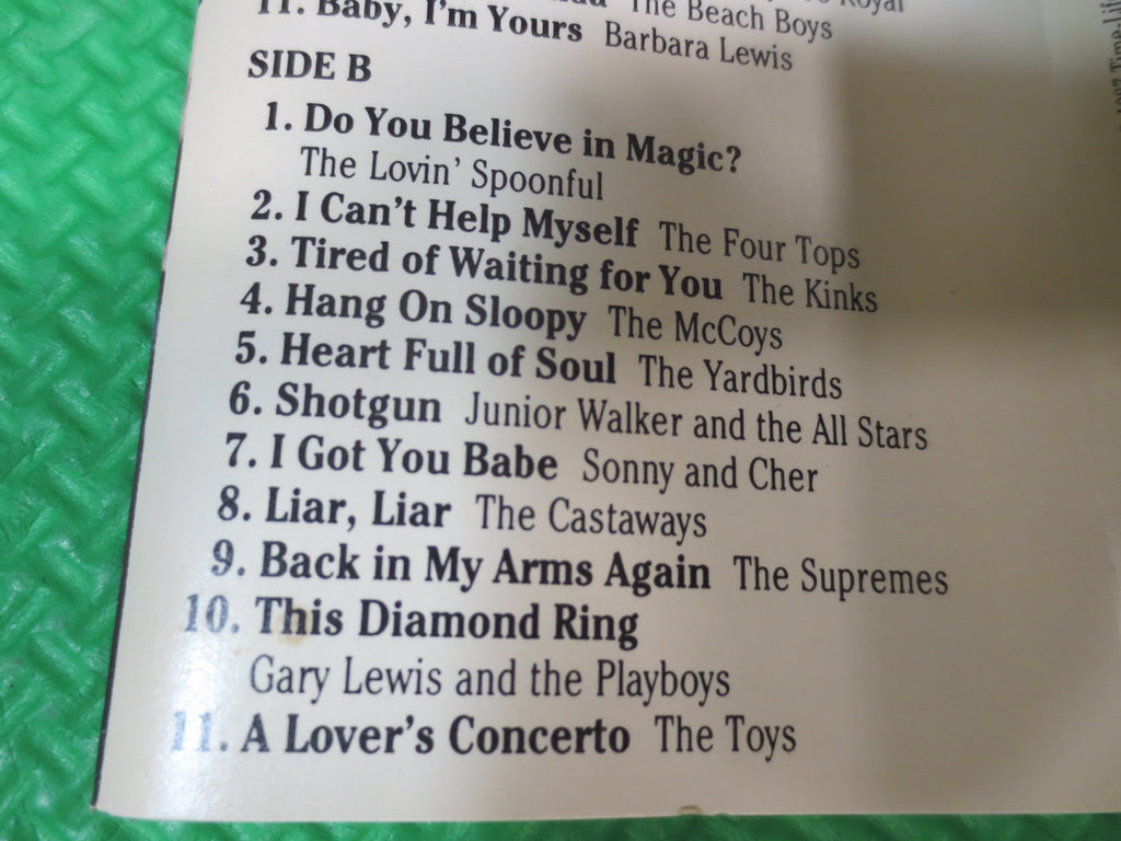 Time Life Classic Rock – 1965 (1987) Cassette
