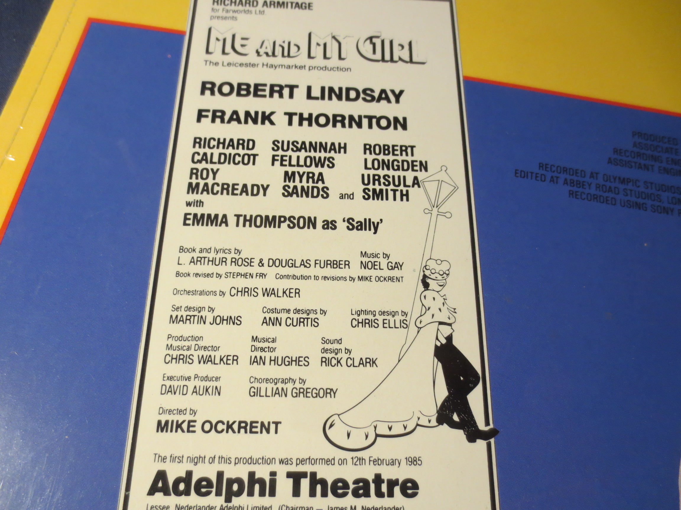Me and My Girl – Original Broadway Cast (1985) Vinyl LP — Factory Sealed