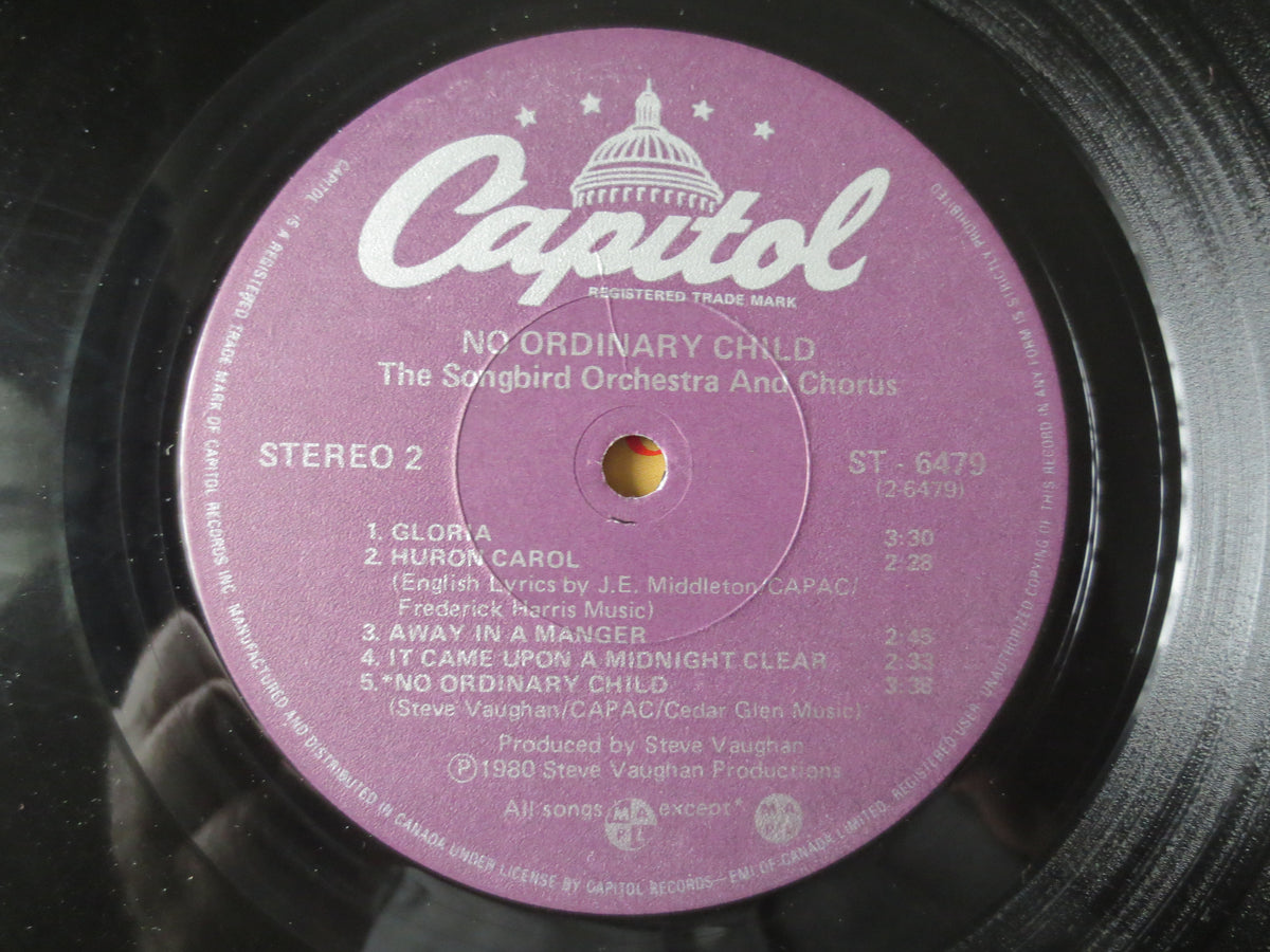 The Songbird Orchestra & Chorus – No Ordinary Child (1980) Vinyl LP