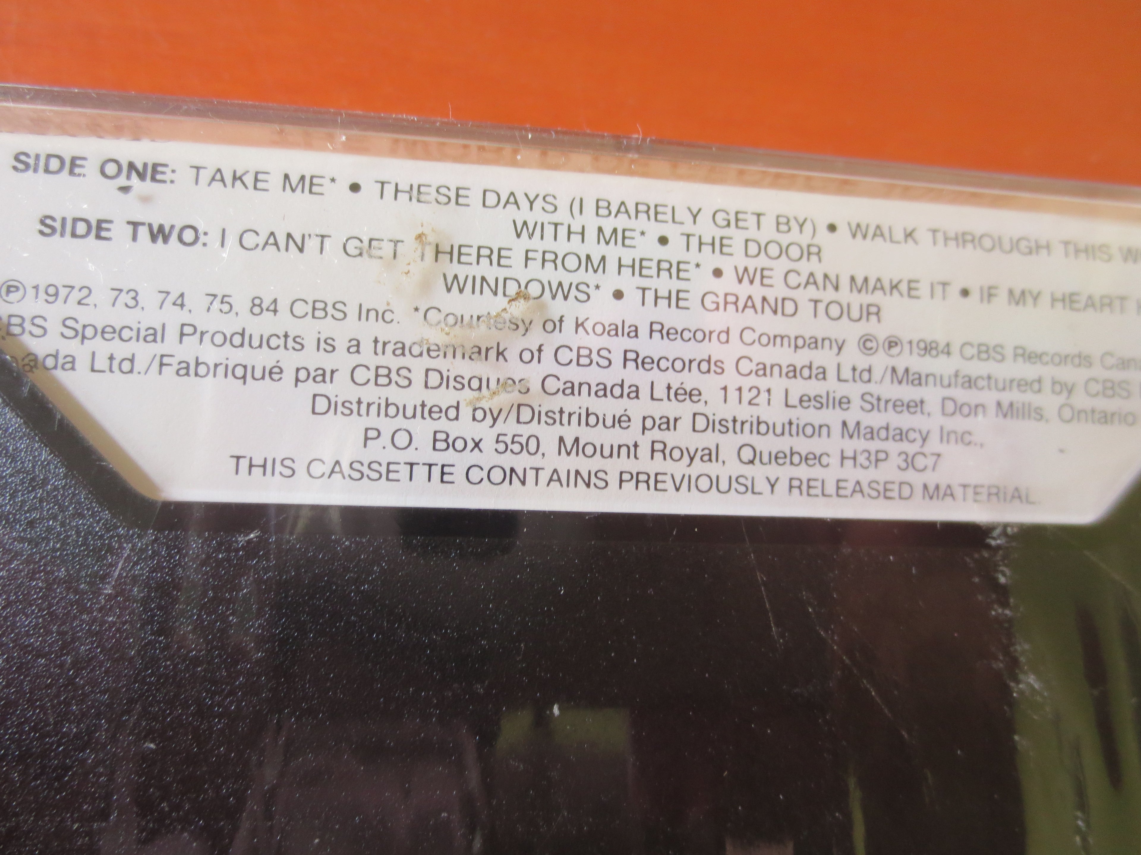 George Jones – The World of George Jones (1984) Cassette — Factory Sealed