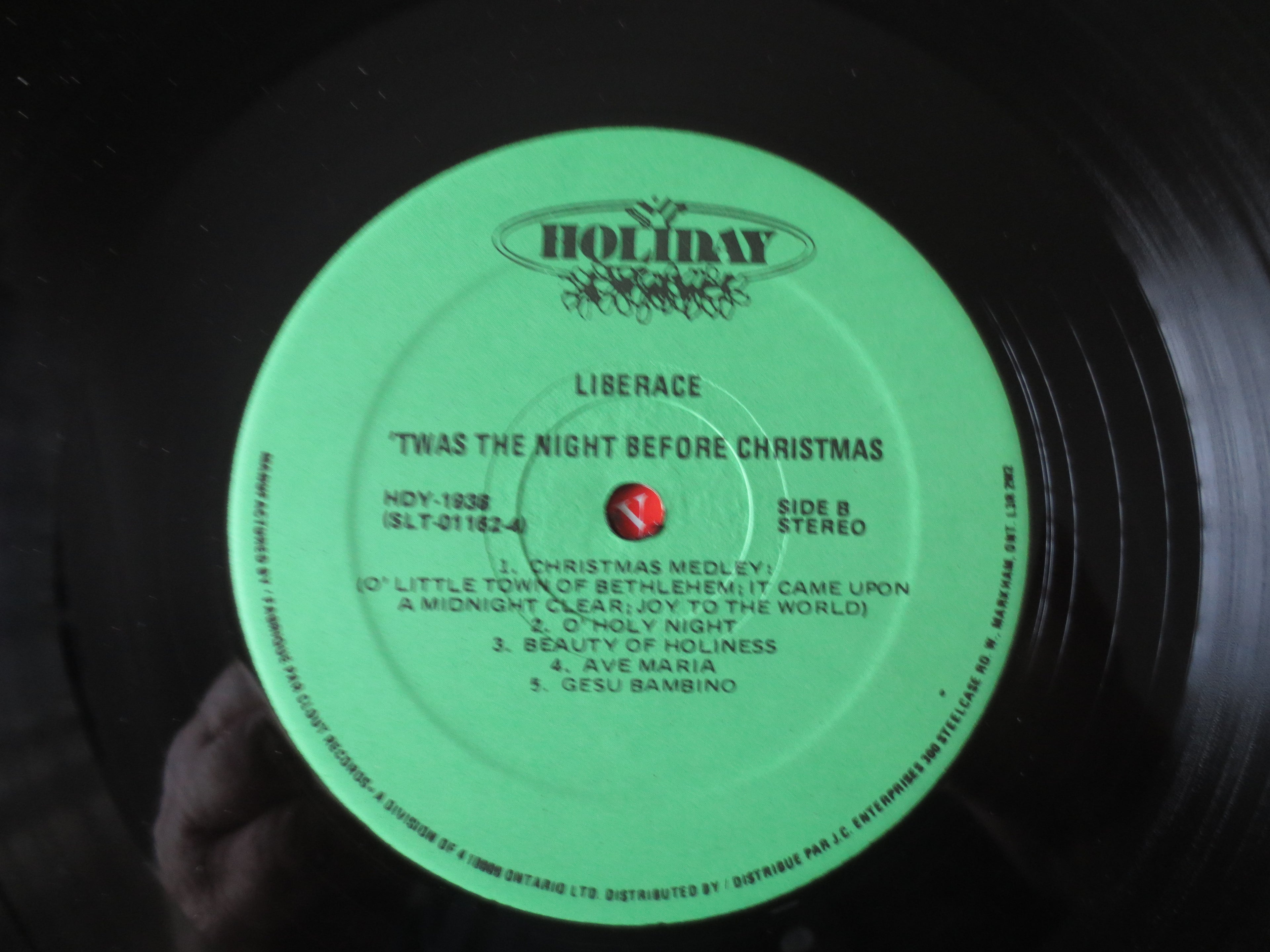 Liberace – 'Twas the Night Before Christmas (1981) Vinyl LP