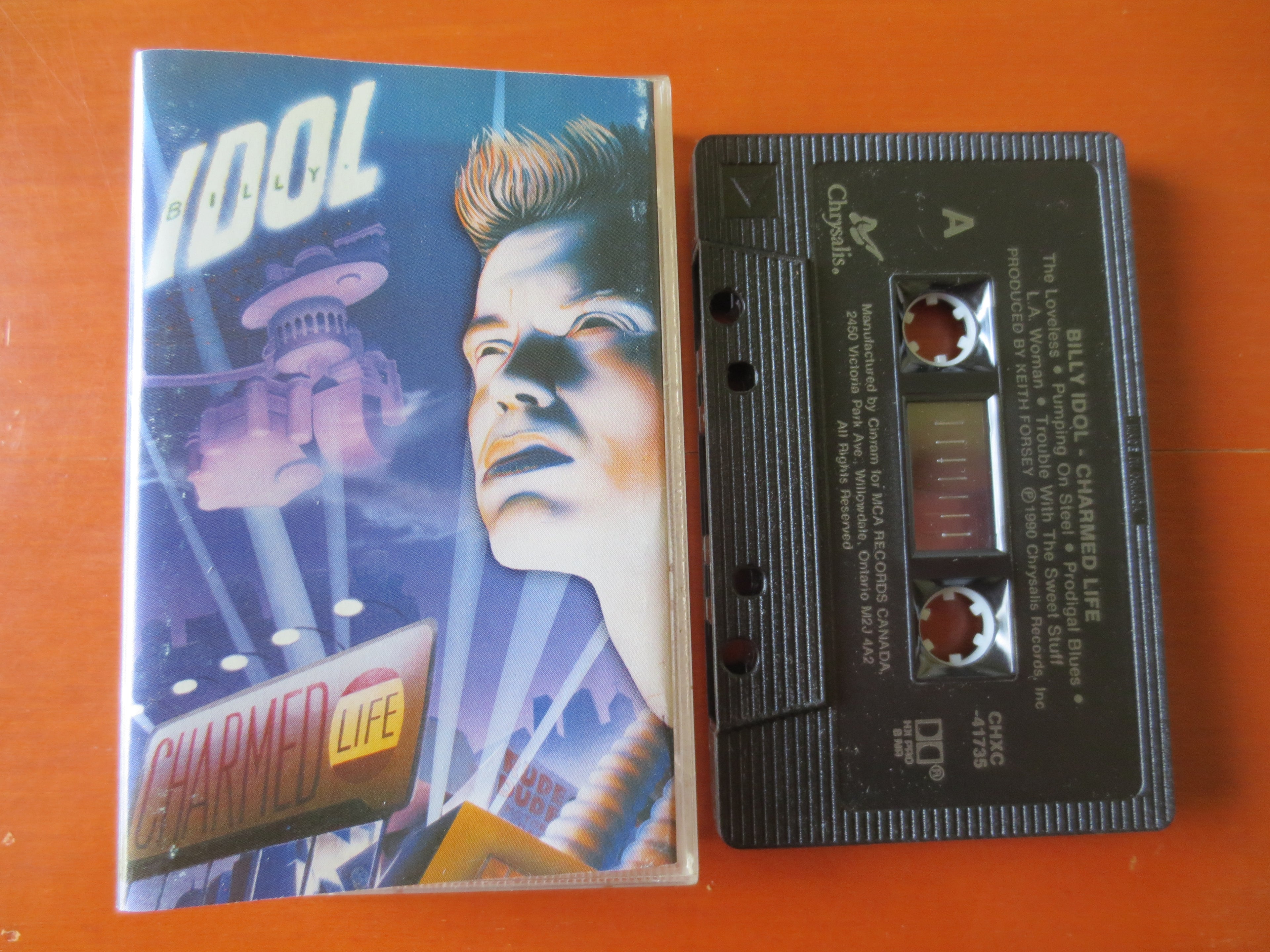 Billy Idol – Charmed Life (1990) Cassette
