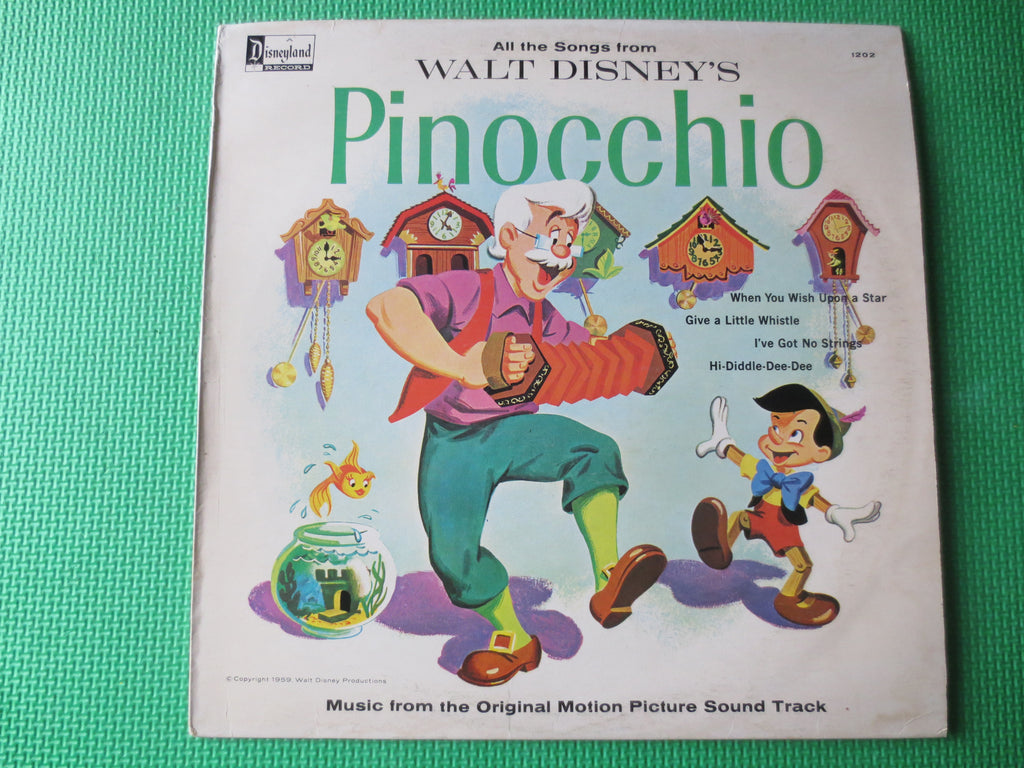 Pinocchio – Disneyland Records (1963) Vinyl LP