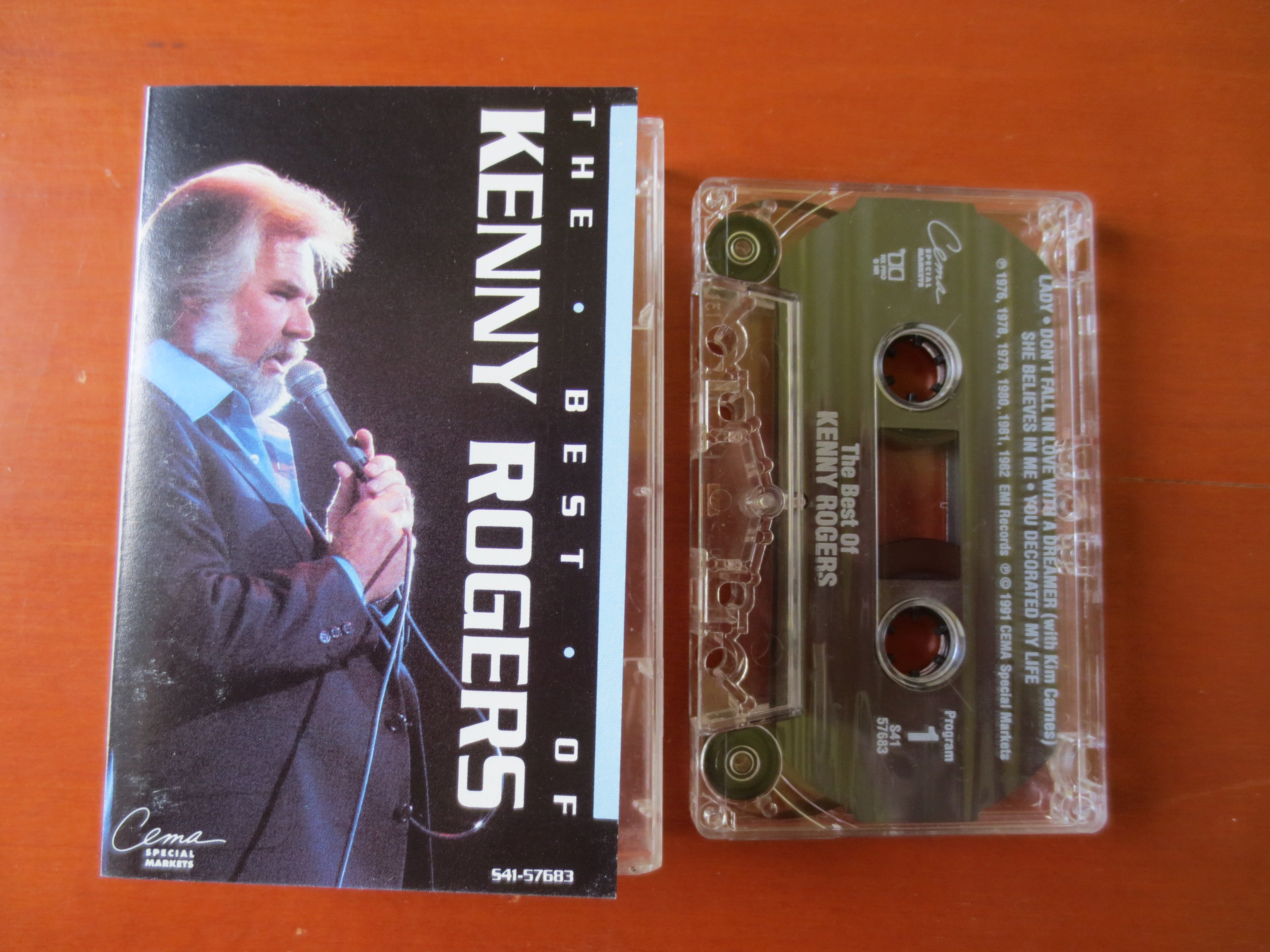 Kenny Rogers – The Best of Kenny Rogers (1991) Cassette