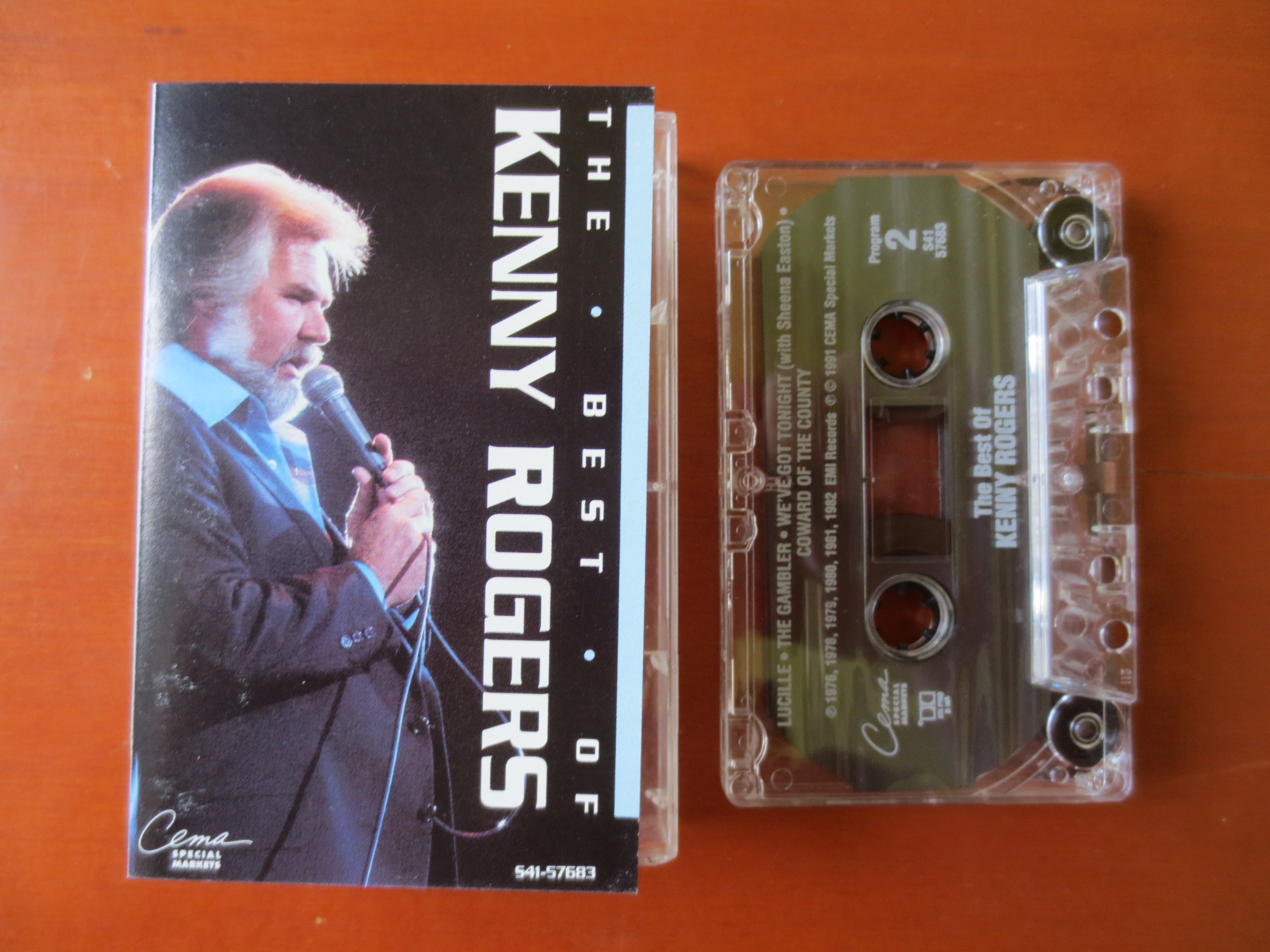 Kenny Rogers – The Best of Kenny Rogers (1991) Cassette