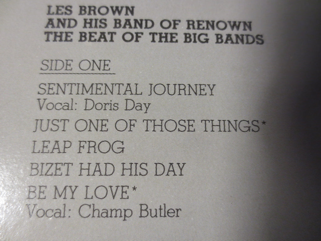 Les Brown – The Beat of the Big Bands (1982) Vinyl LP