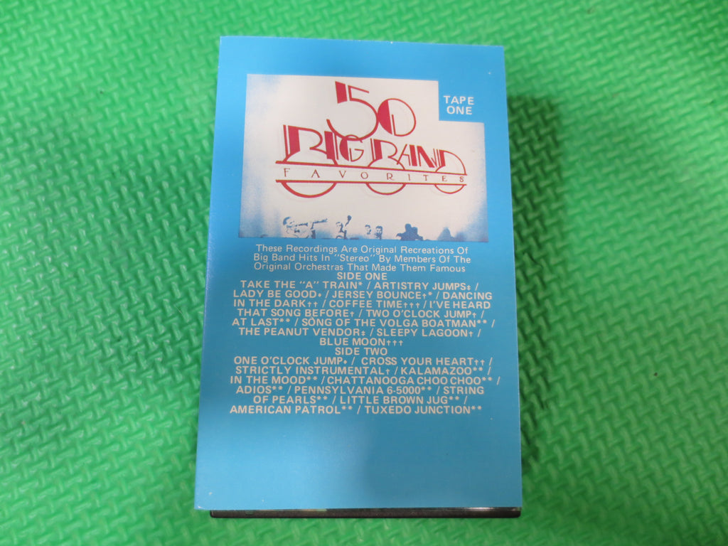 50 Big Band Favorites (1977) Cassette