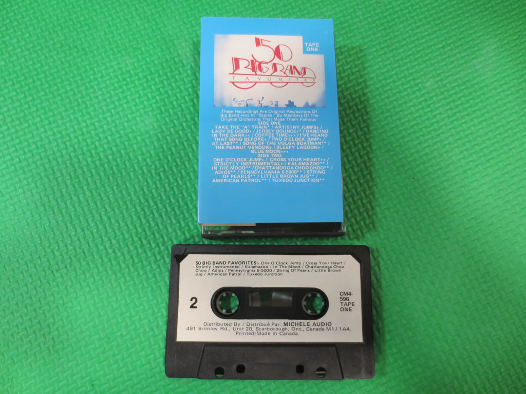 50 Big Band Favorites (1977) Cassette