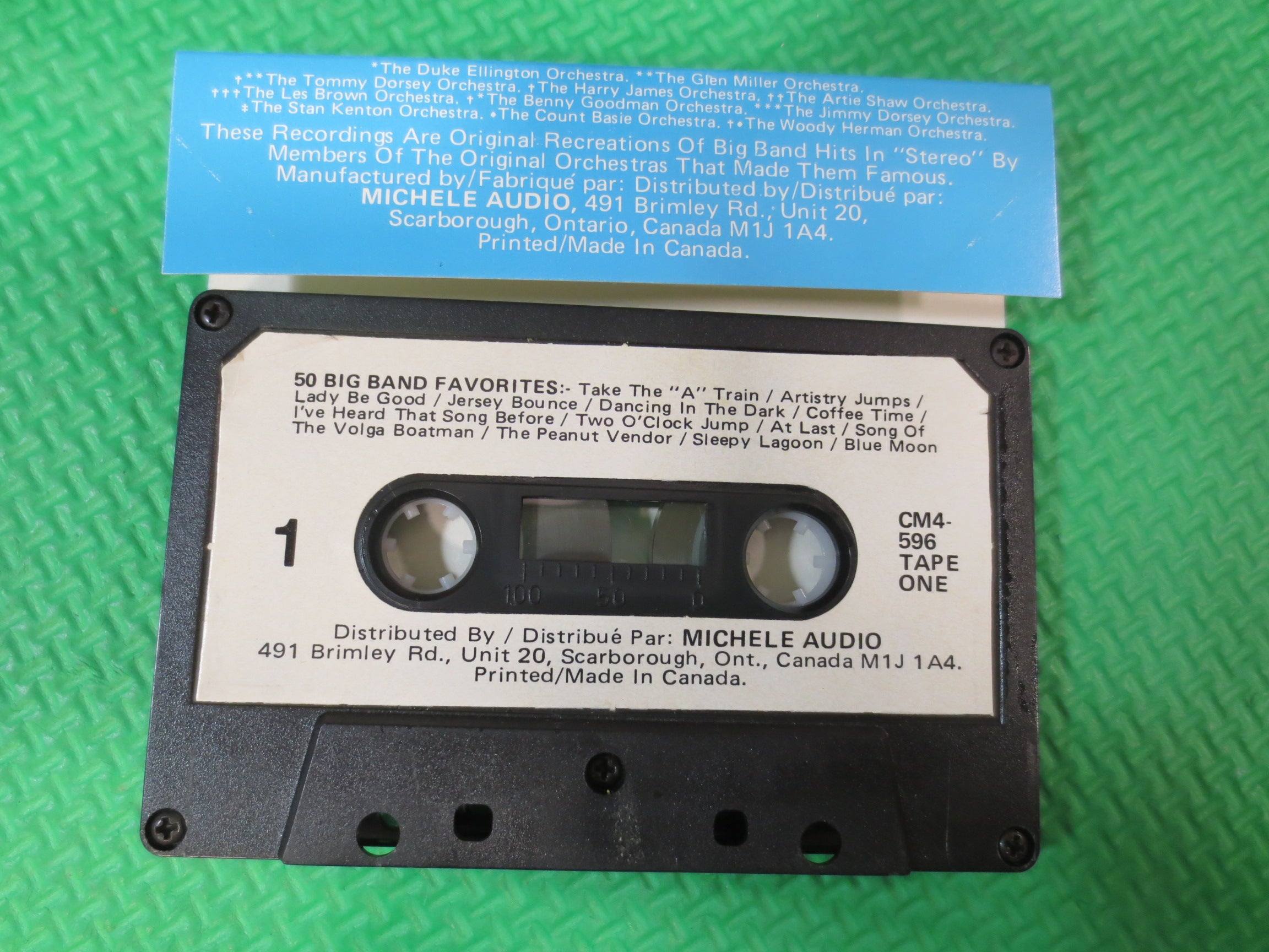 50 Big Band Favorites (1977) Cassette