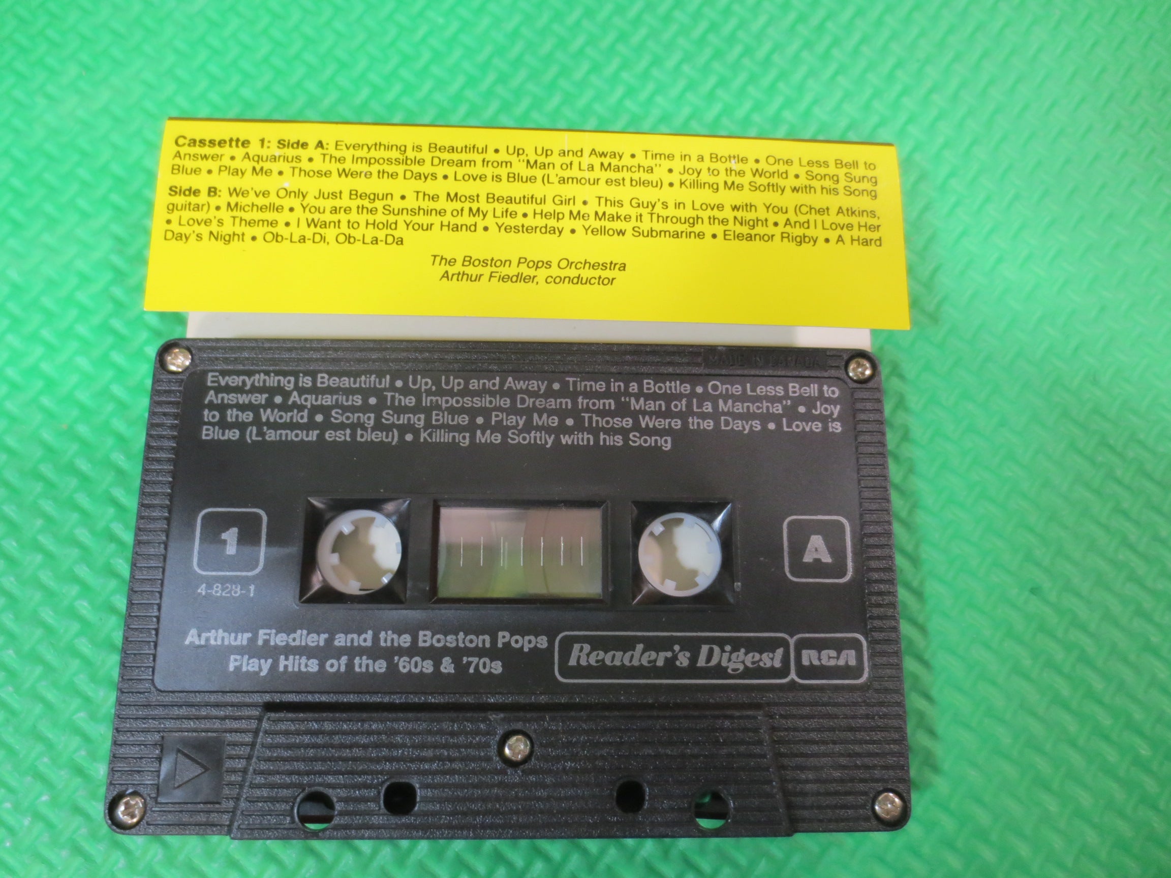 Arthur Fiedler – Hits of the 60s & 70s (1990) Cassette
