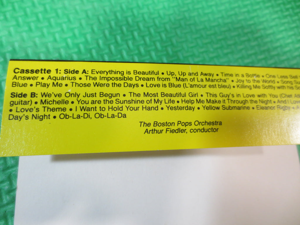 Arthur Fiedler – Hits of the 60s & 70s (1990) Cassette