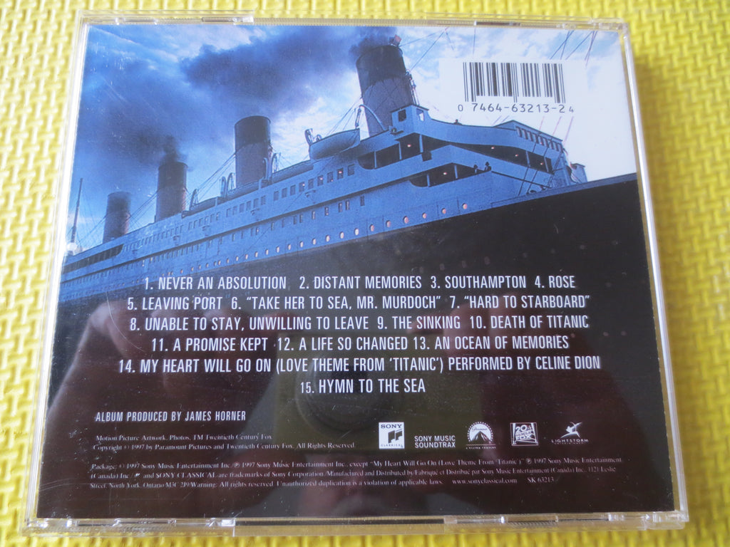 Titanic – Original Motion Picture Soundtrack (1997) CD