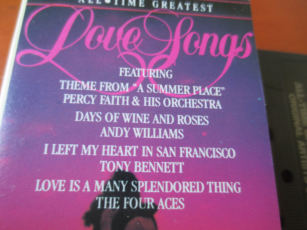 All-Time Greatest Love Songs (1982) Cassette