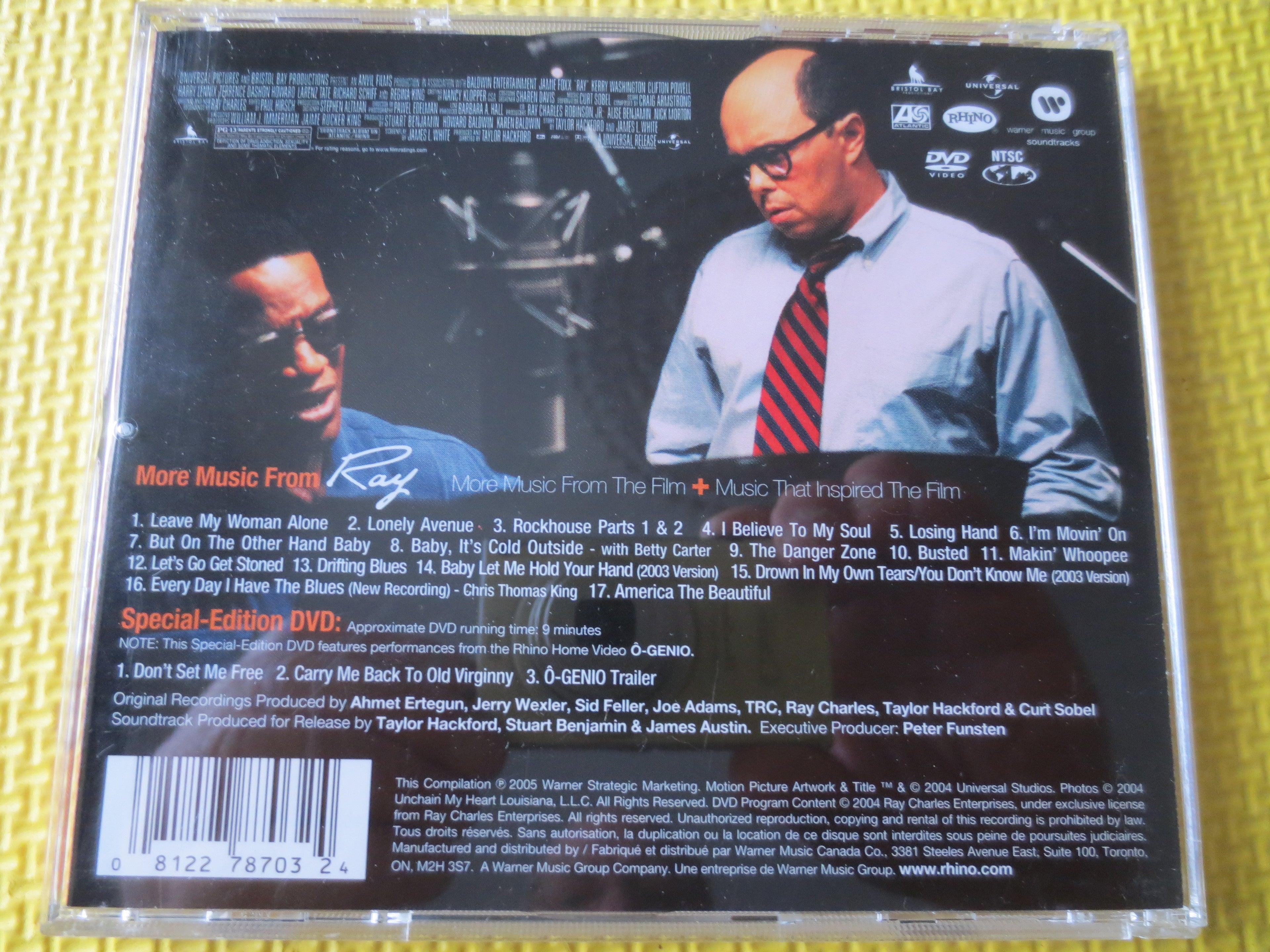 Ray Charles – More Music from Ray (2005) CD + DVD