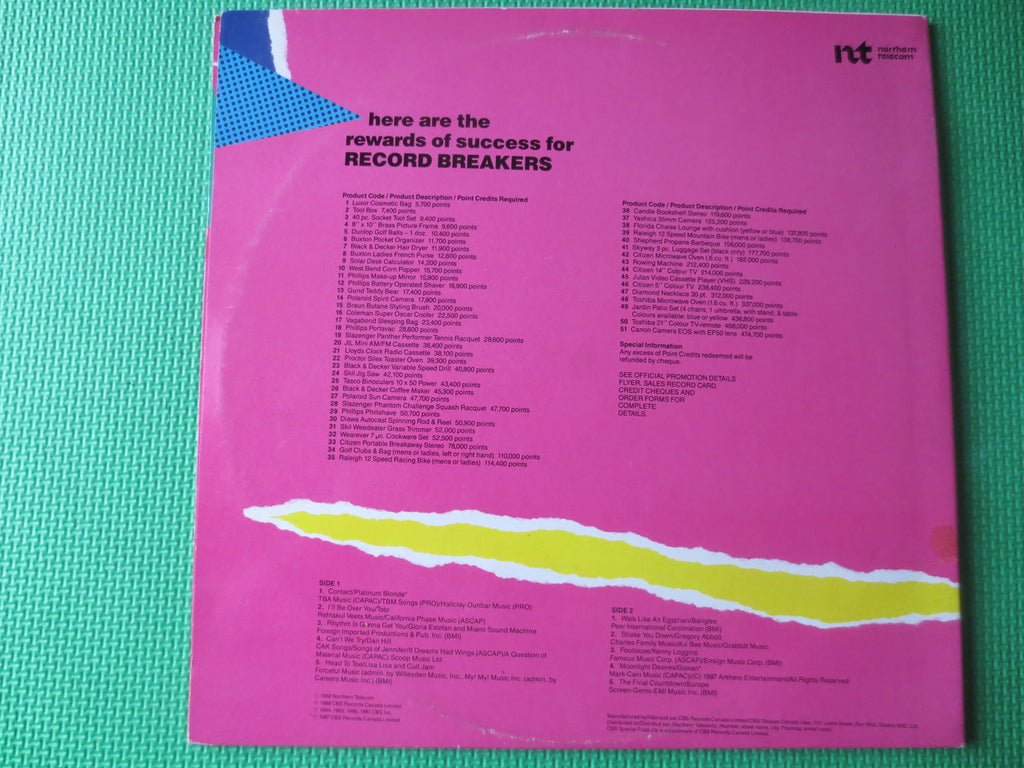 Northern Telecom – Record Breakers (1988) Vinyl LP