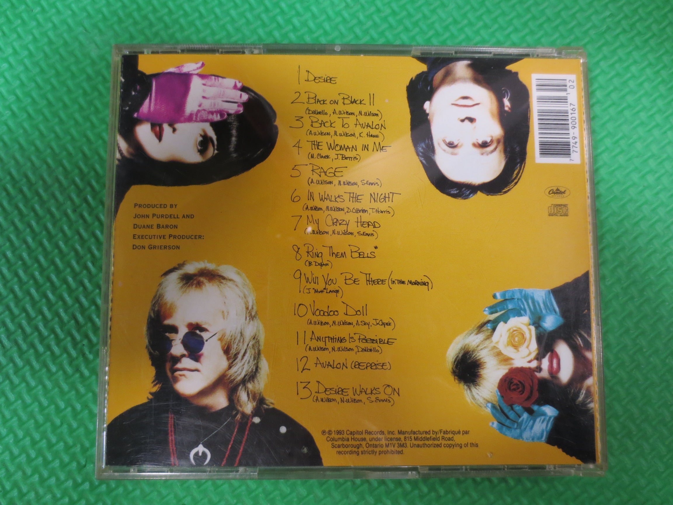 Heart – Desire Walks On (1993) CD