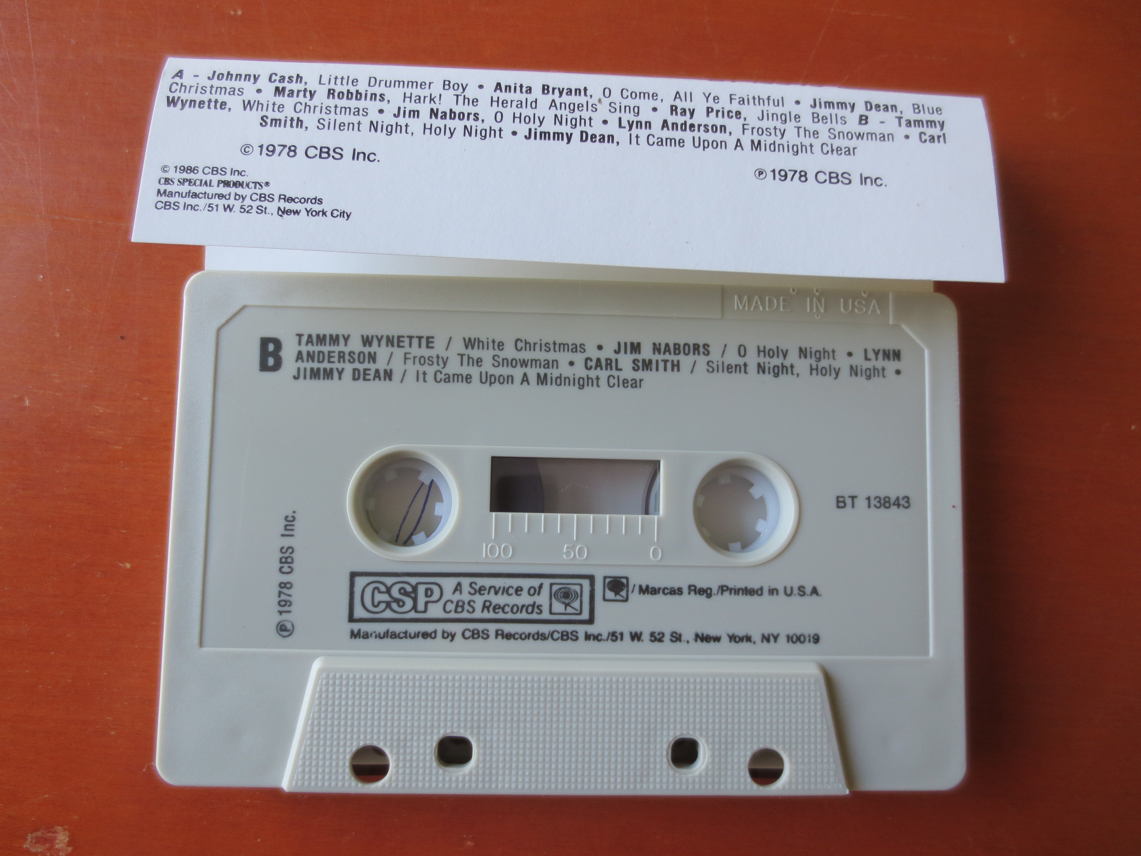 Christmas Country Style (1978) Cassette
