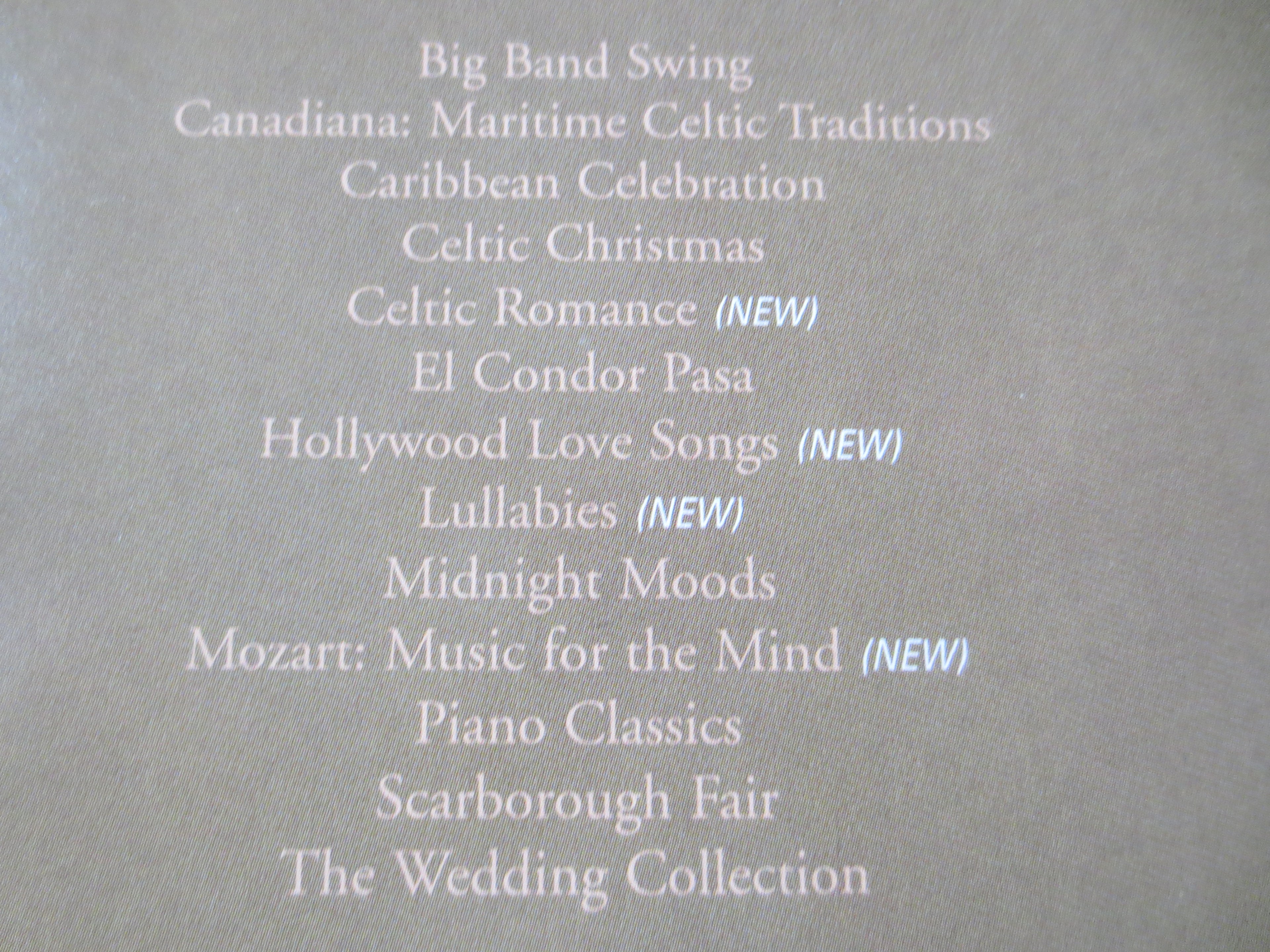 Sandro Mancini – The Magic of Andrew Lloyd Webber (1999) CD