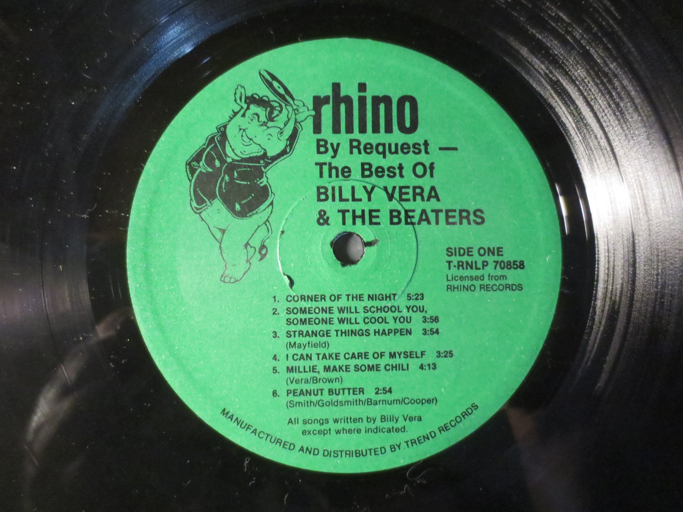 Billy Vera and the Beaters – By Request (1986) Vinyl LP