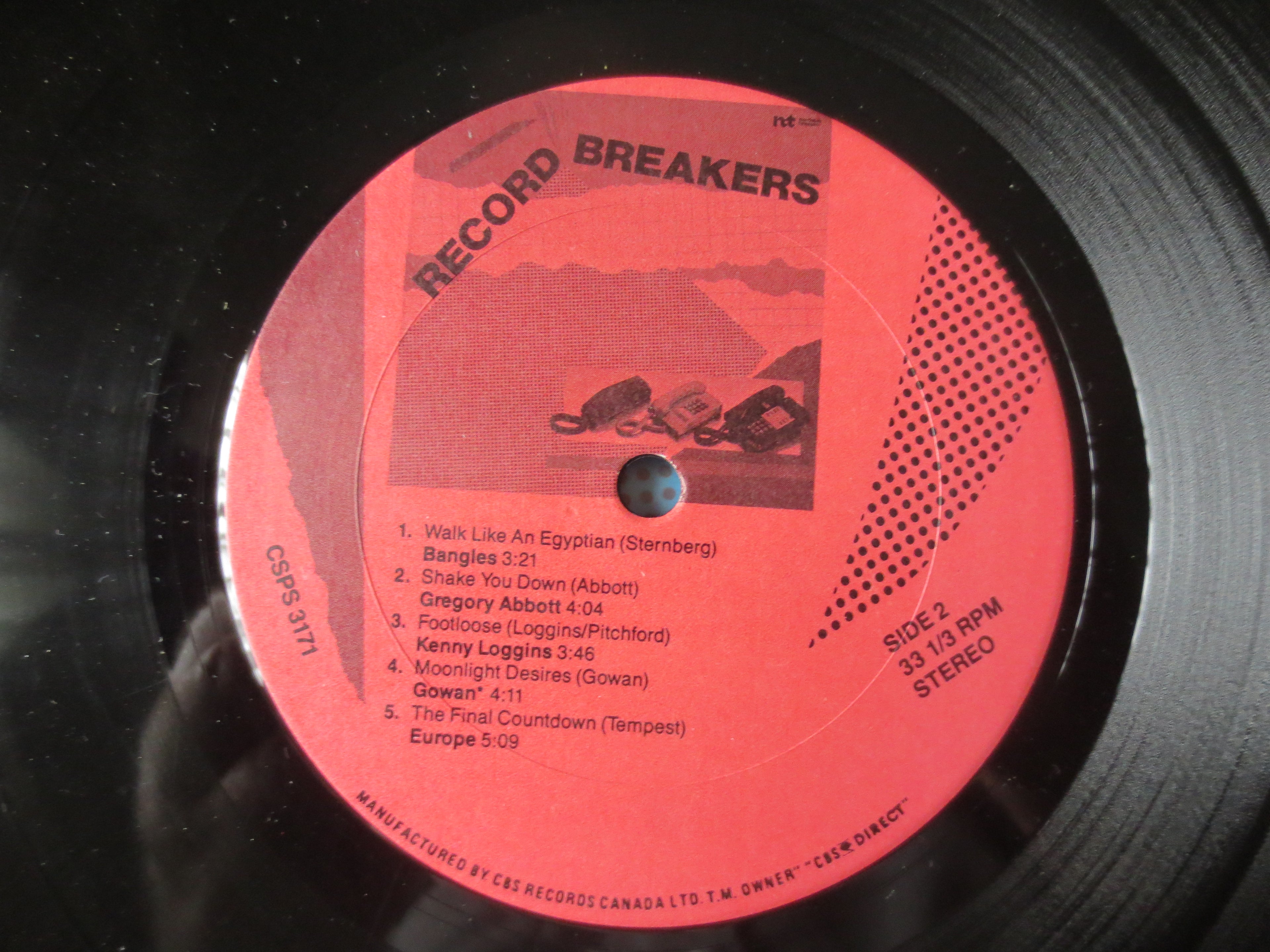 Northern Telecom – Record Breakers (1988) Vinyl LP