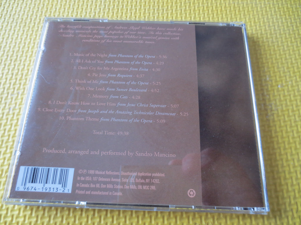Sandro Mancini – The Magic of Andrew Lloyd Webber (1999) CD