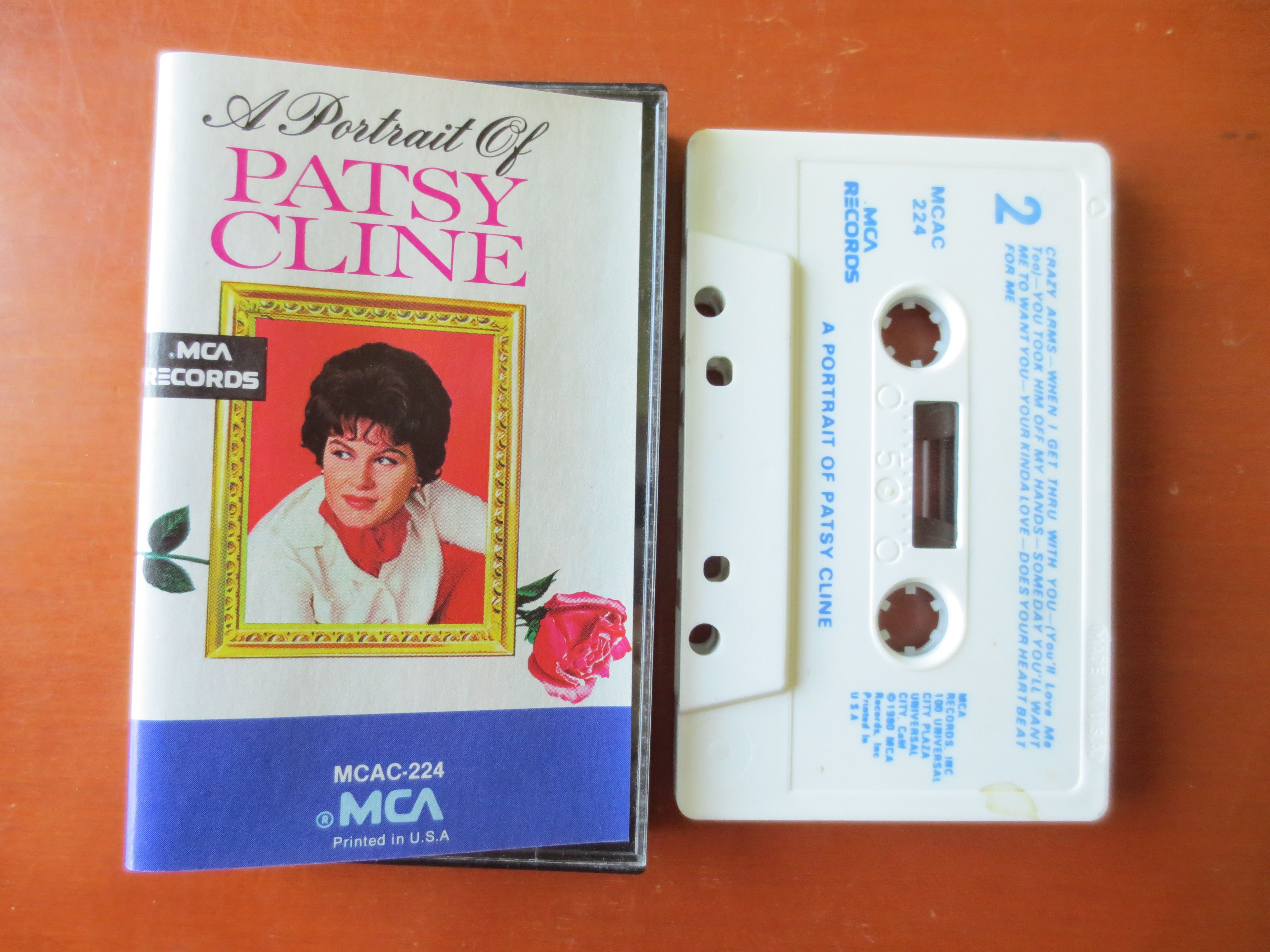 Patsy Cline – A Portrait of Patsy Cline Cassette