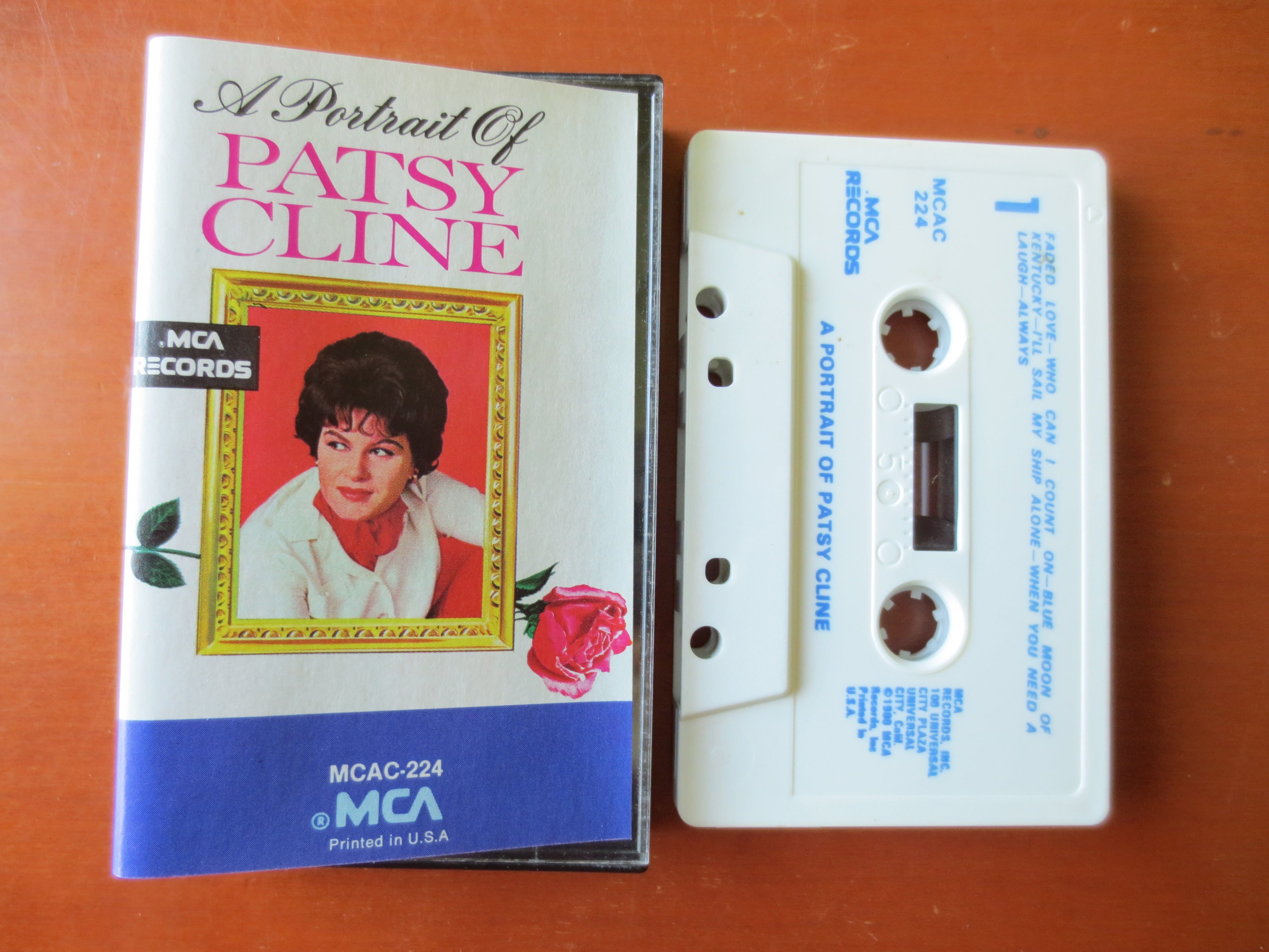 Patsy Cline – A Portrait of Patsy Cline Cassette