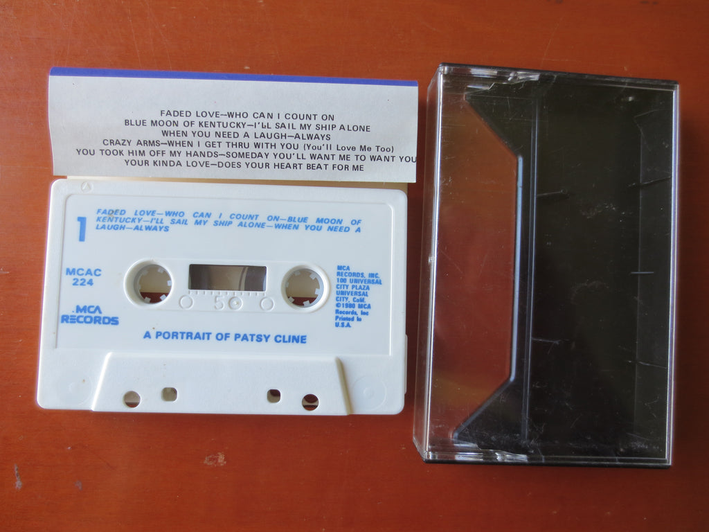 Patsy Cline – A Portrait of Patsy Cline Cassette