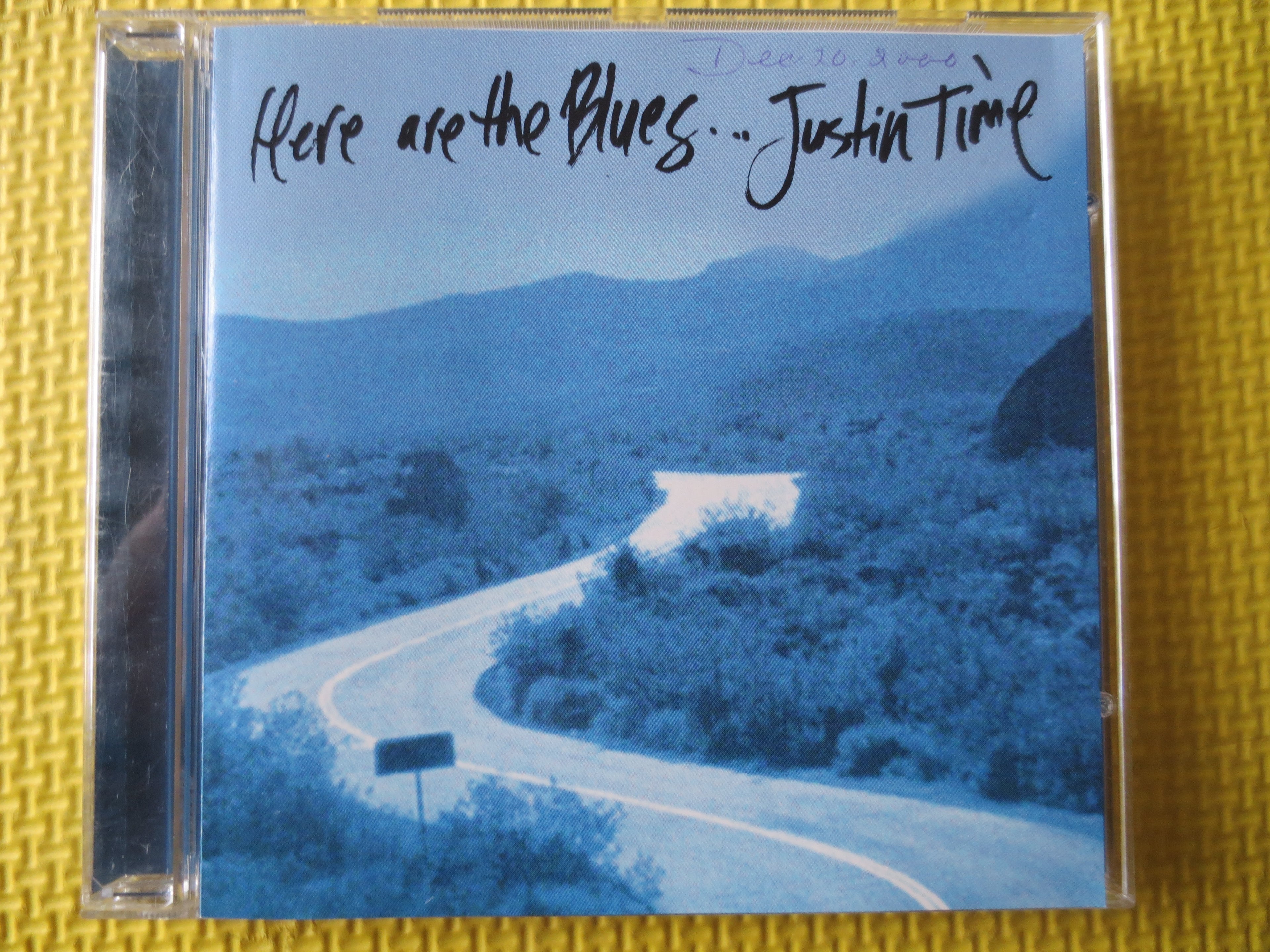 Justin Time – Here Are the Blues (2000) CD