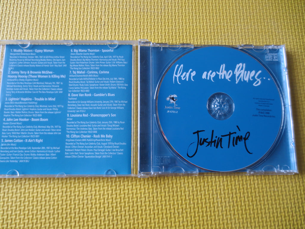 Justin Time – Here Are the Blues (2000) CD