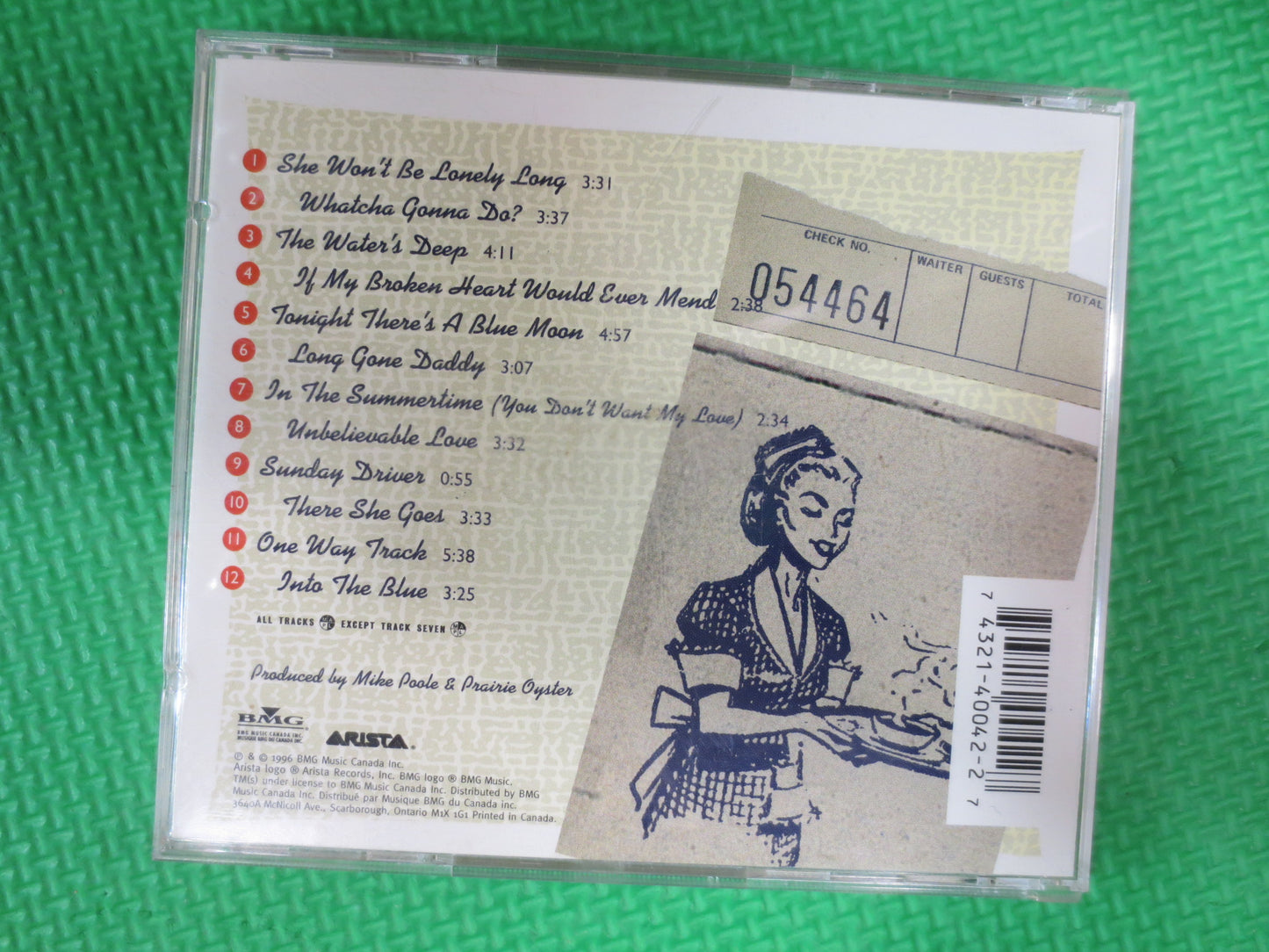 PRAIRIE OYSTER, Prairie Oyster Cd, Blue Plate SPECIAL, Country Cd, Pop Cd, Country Lp, Country Album, 1986 Compact Discs