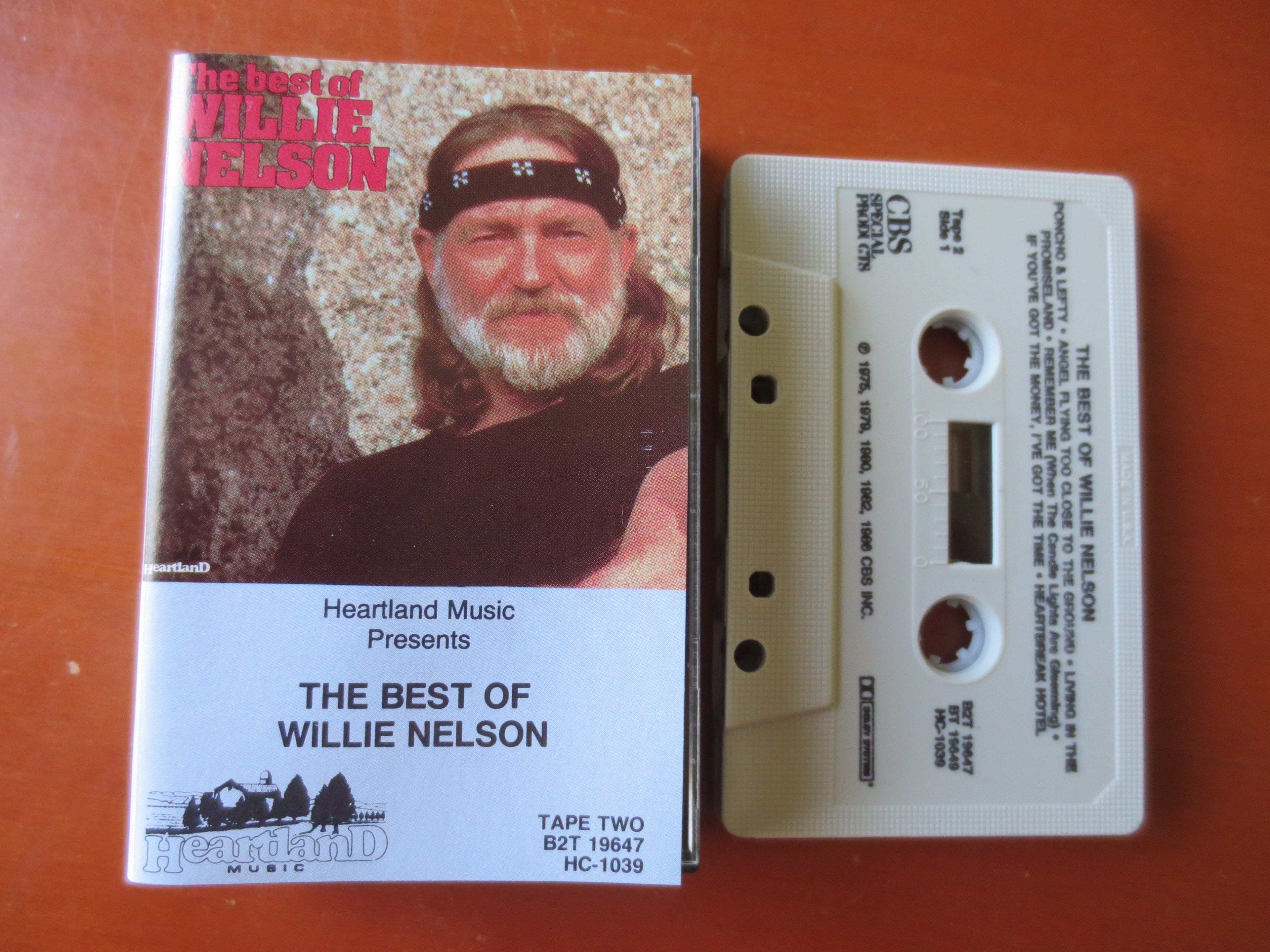 Willie Nelson – The Best of Willie Nelson (1986) Cassette
