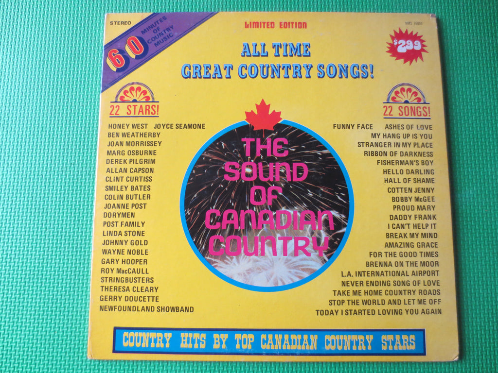 The Sound of Canadian Country (1972) Vinyl LP